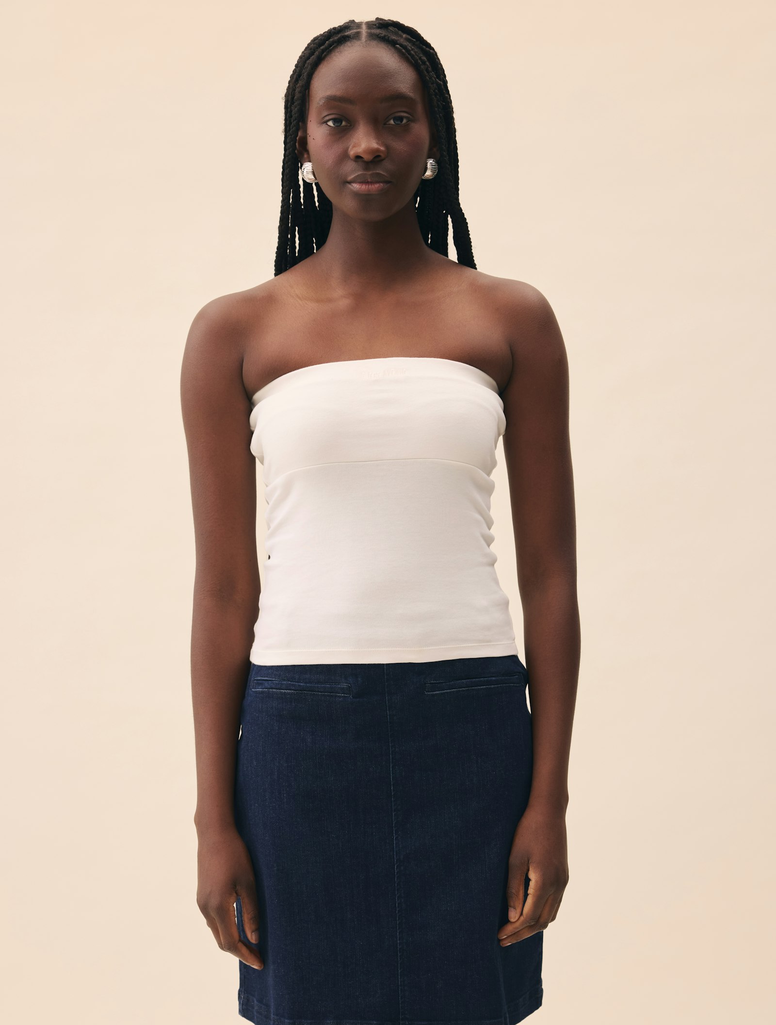 Daily Tube Top White