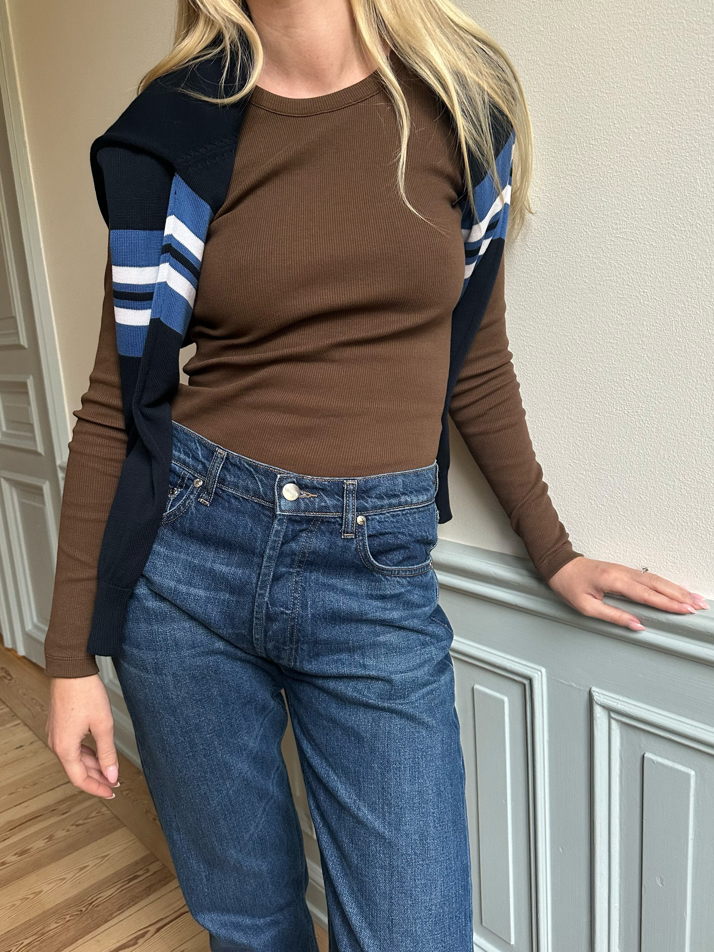 TODAYFUL トゥデイフル / Sheer Randomrib Knit シアーランダムリ