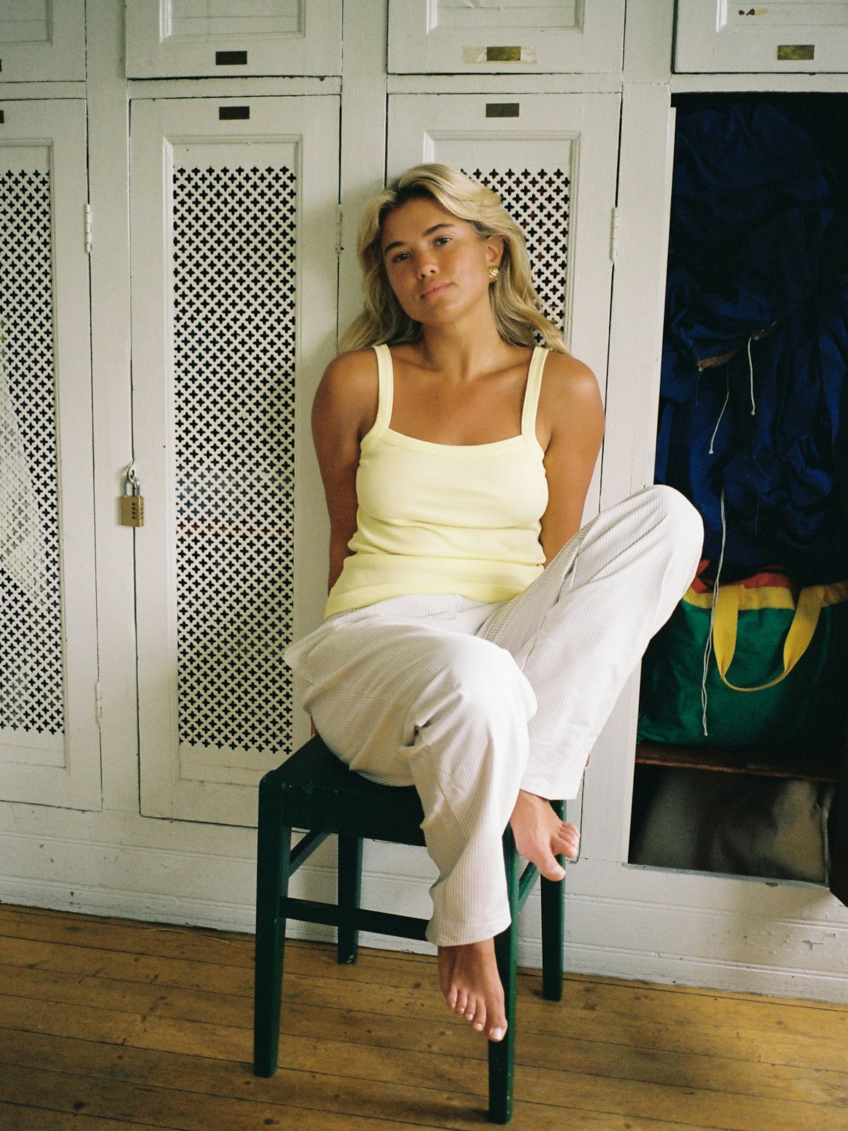 Daily Tank Top Ribbed Baby Yellow