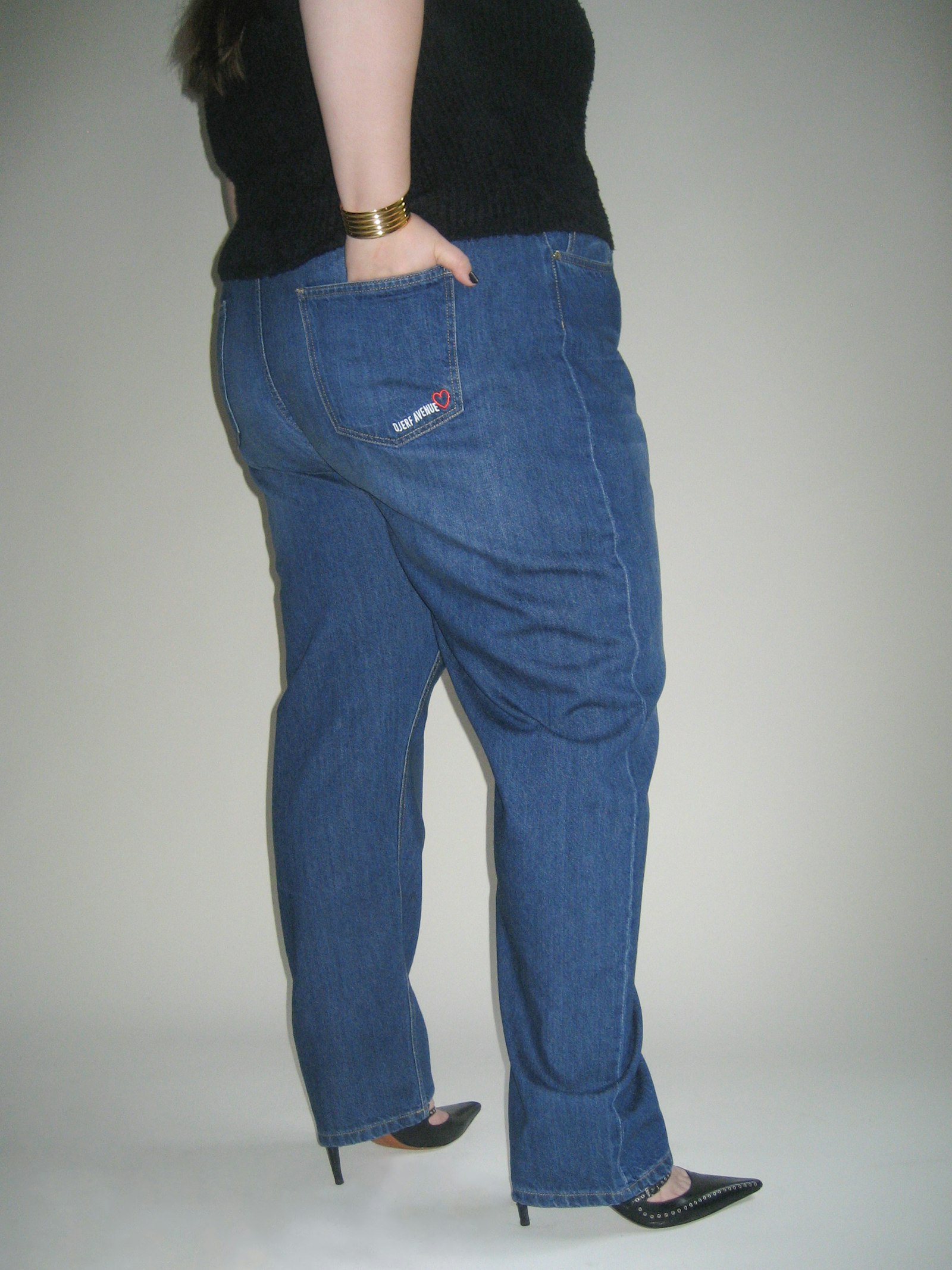 Relaxed Jeans Dark Blue