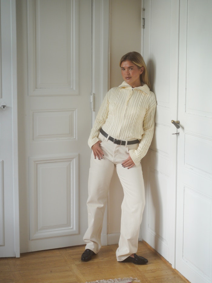 Relaxed Jeans Cream