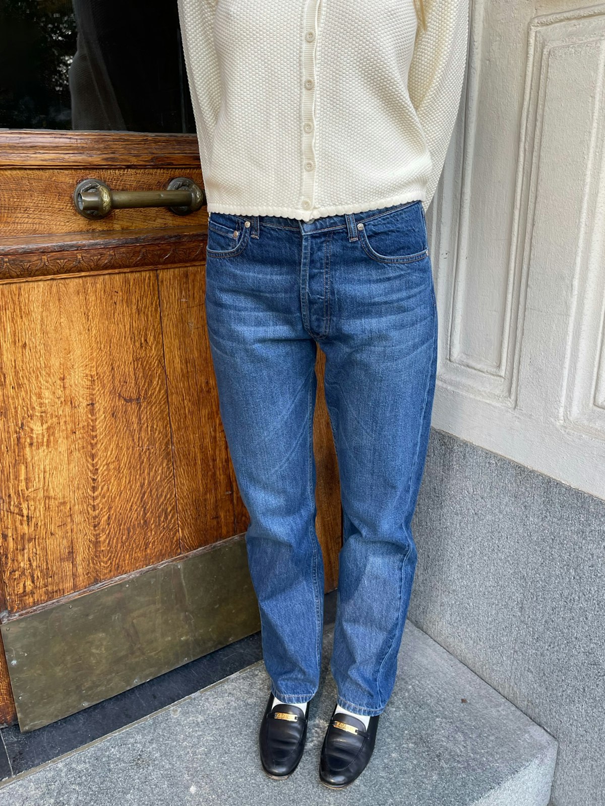 Relaxed Jeans Dark Blue
