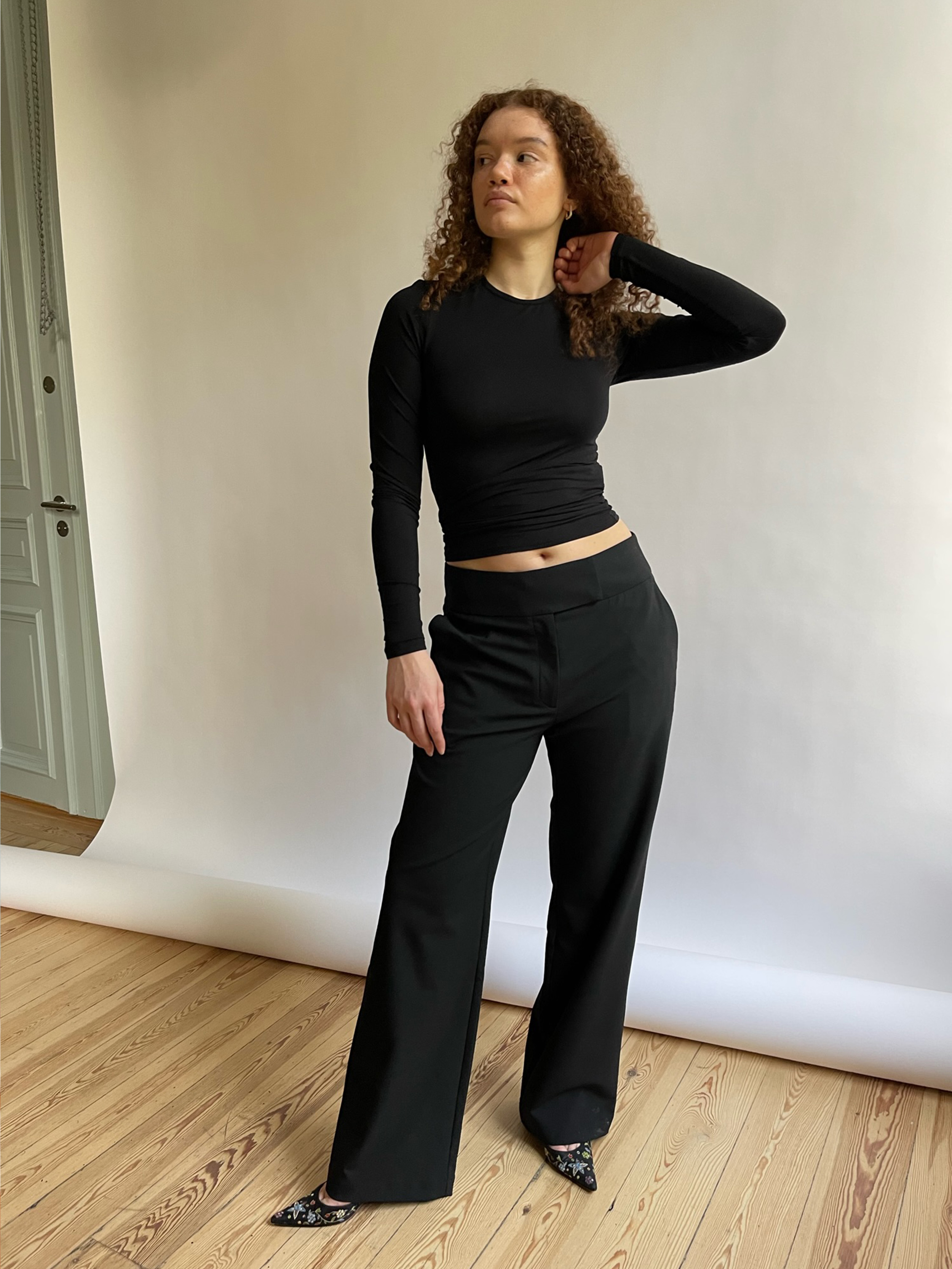 Day-to-day Pants Black - Black | Djerf Avenue