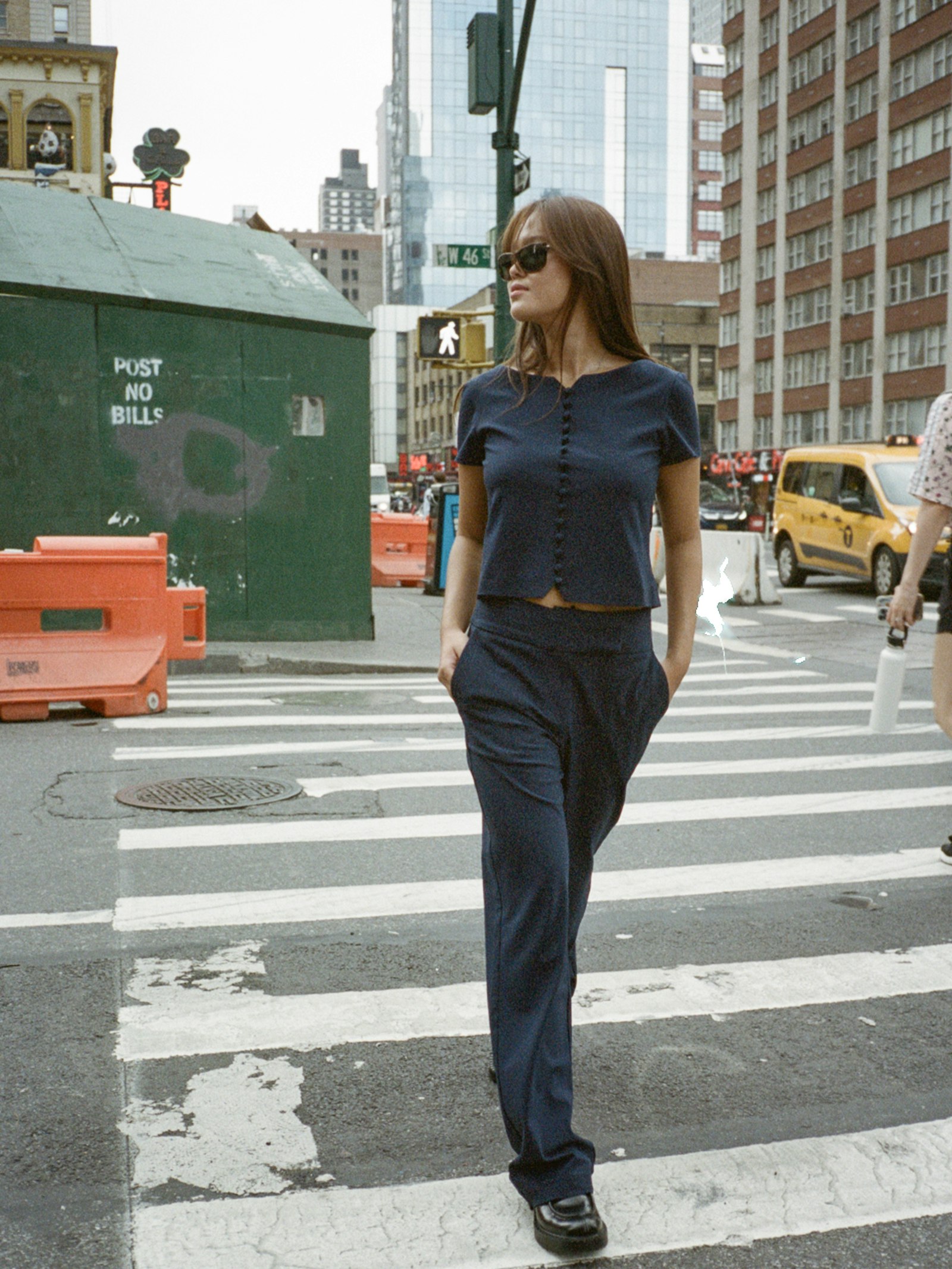 Day-to-day Pants Deep Blue