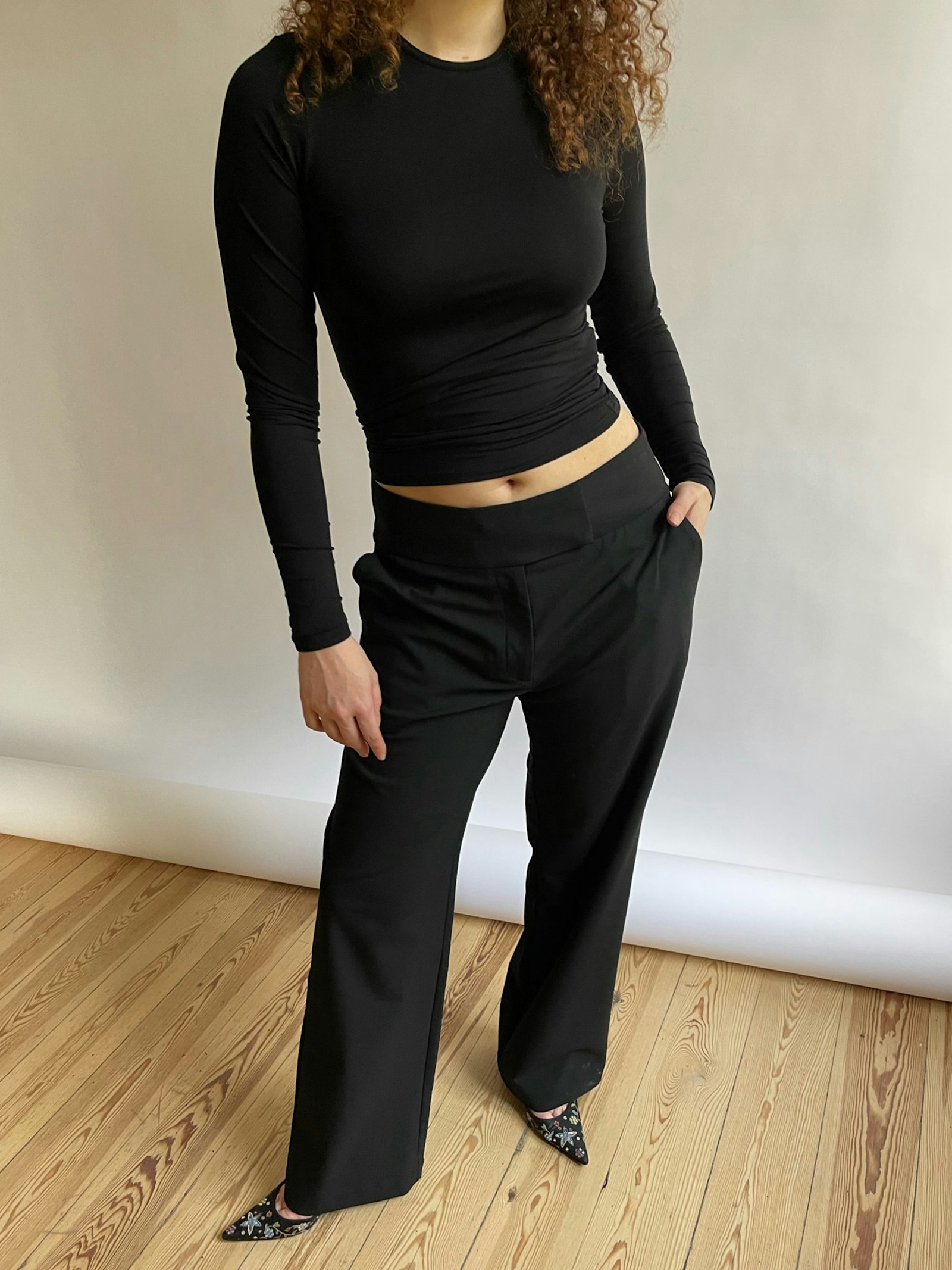 Day-to-day Pants Black