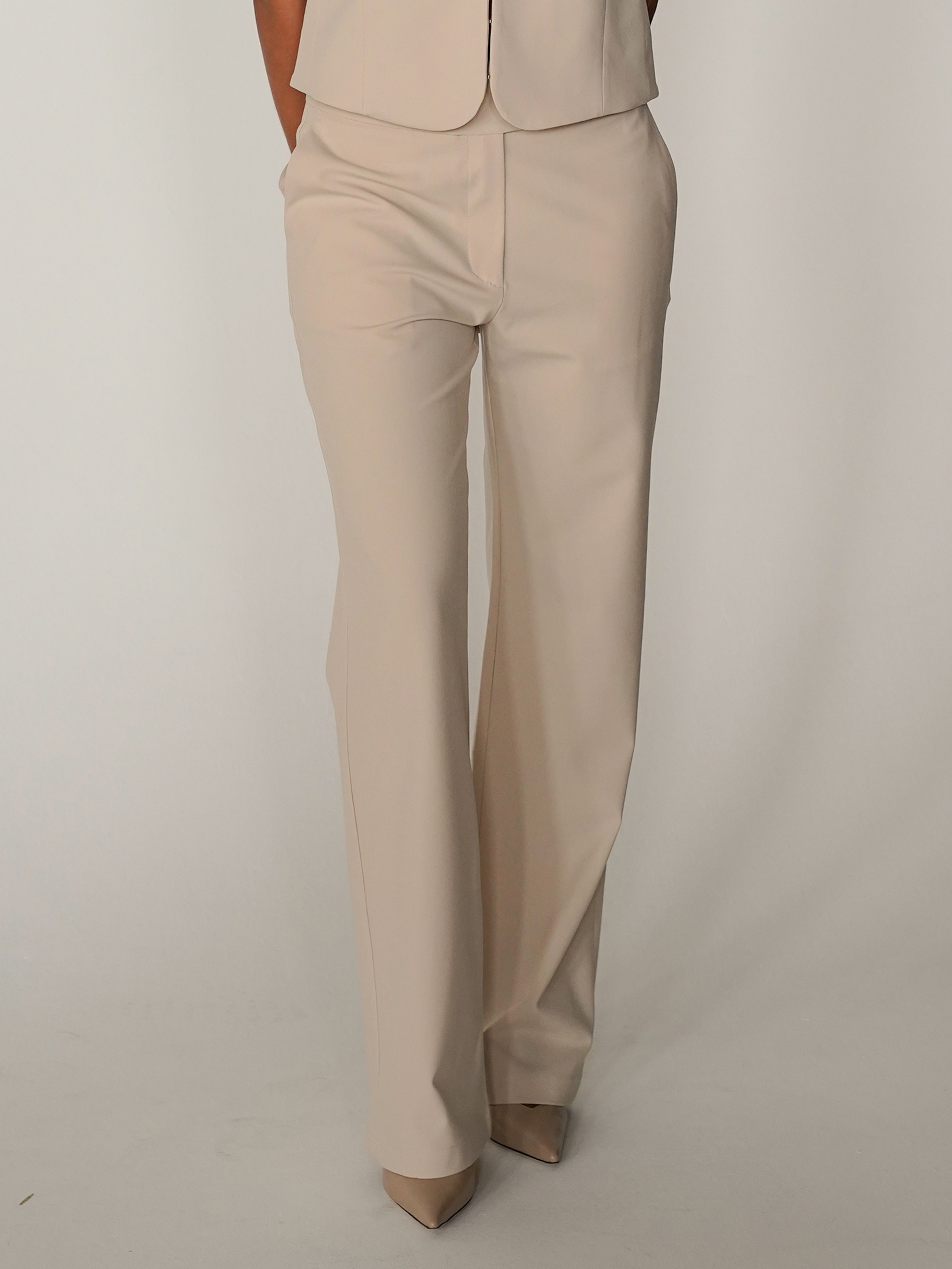 Djerf Avenue Day To Day Pants Cream