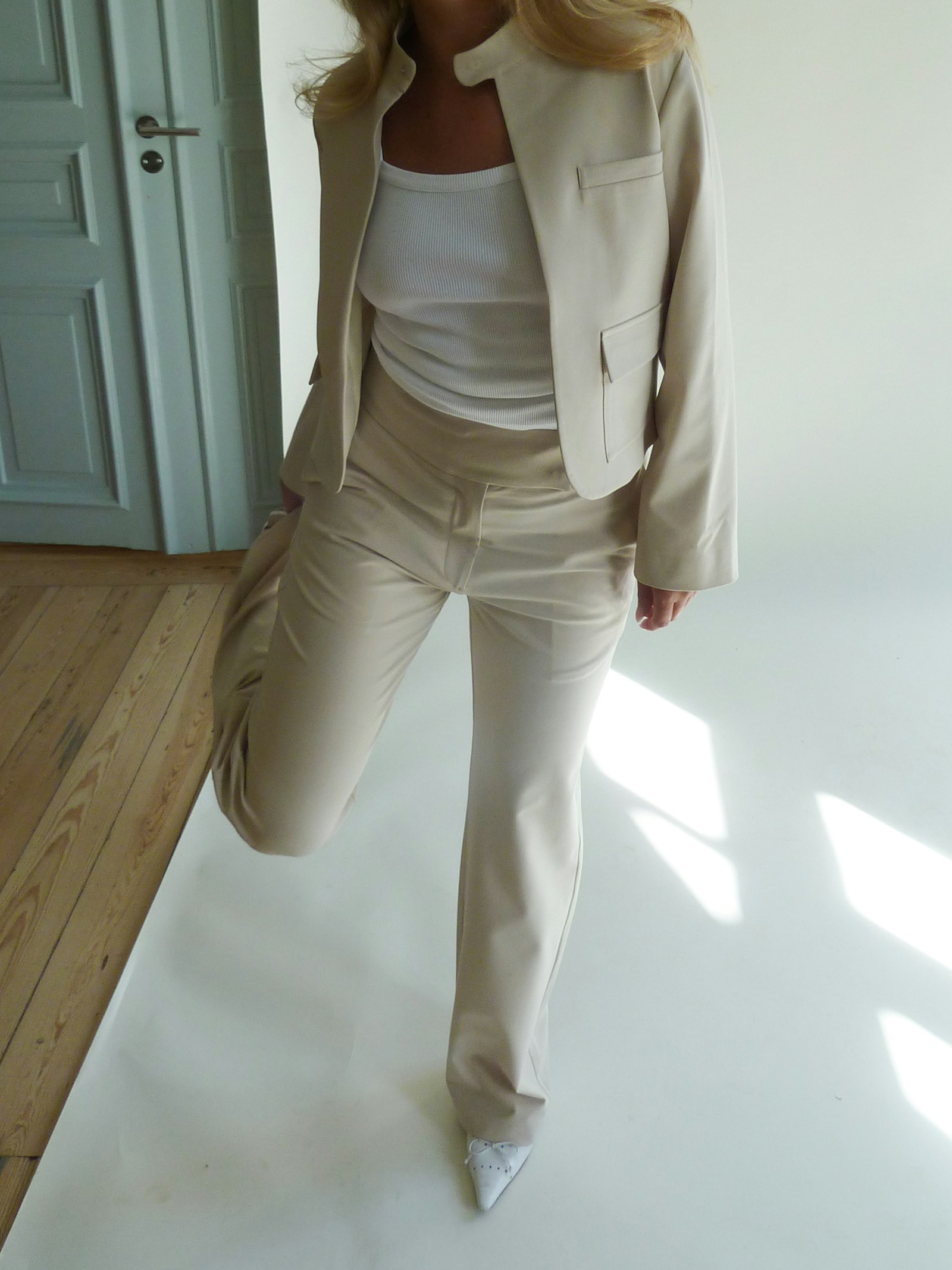 Day-to-day Pants Cream Tall