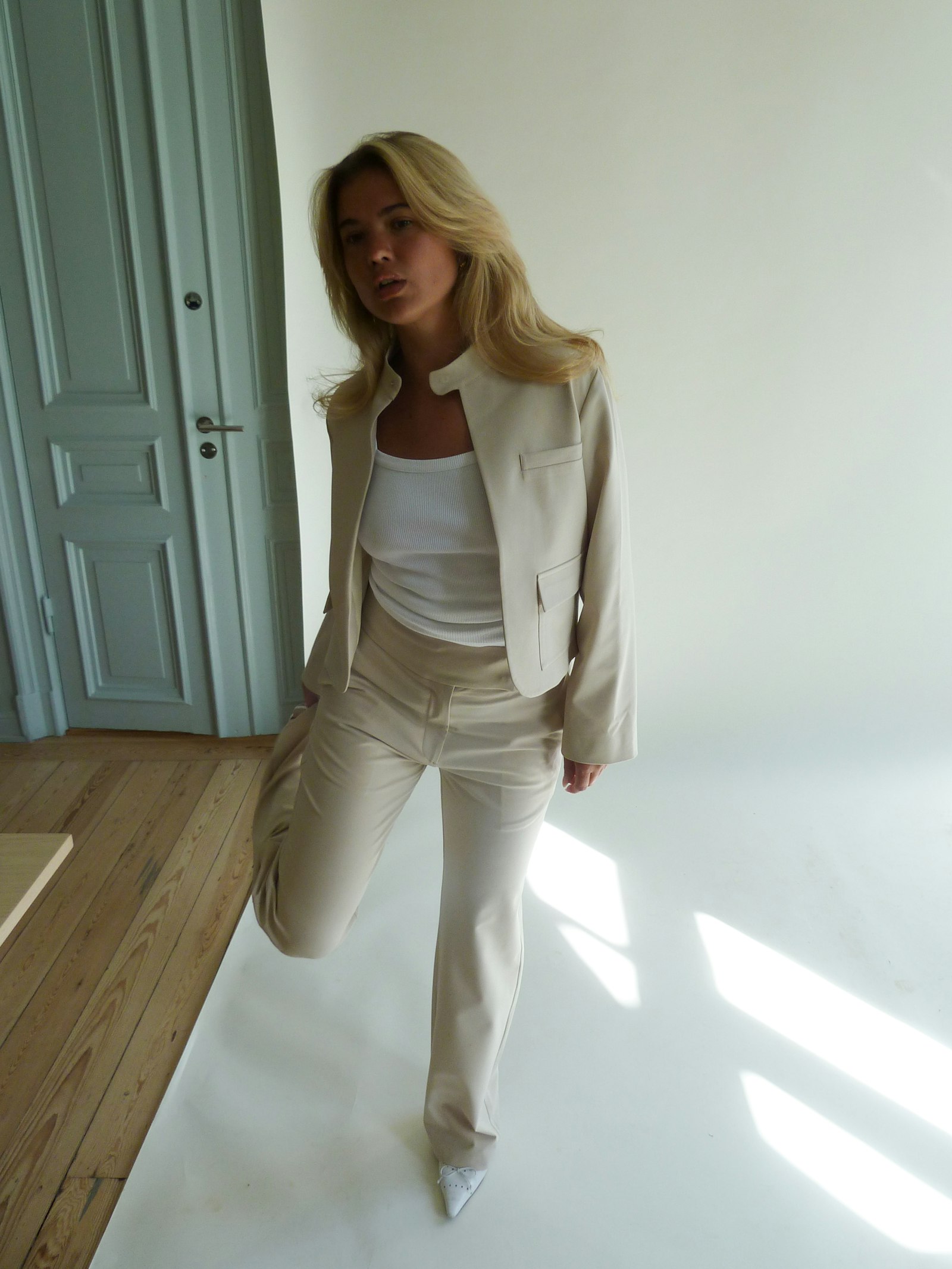 Day-to-day Pants Cream Tall