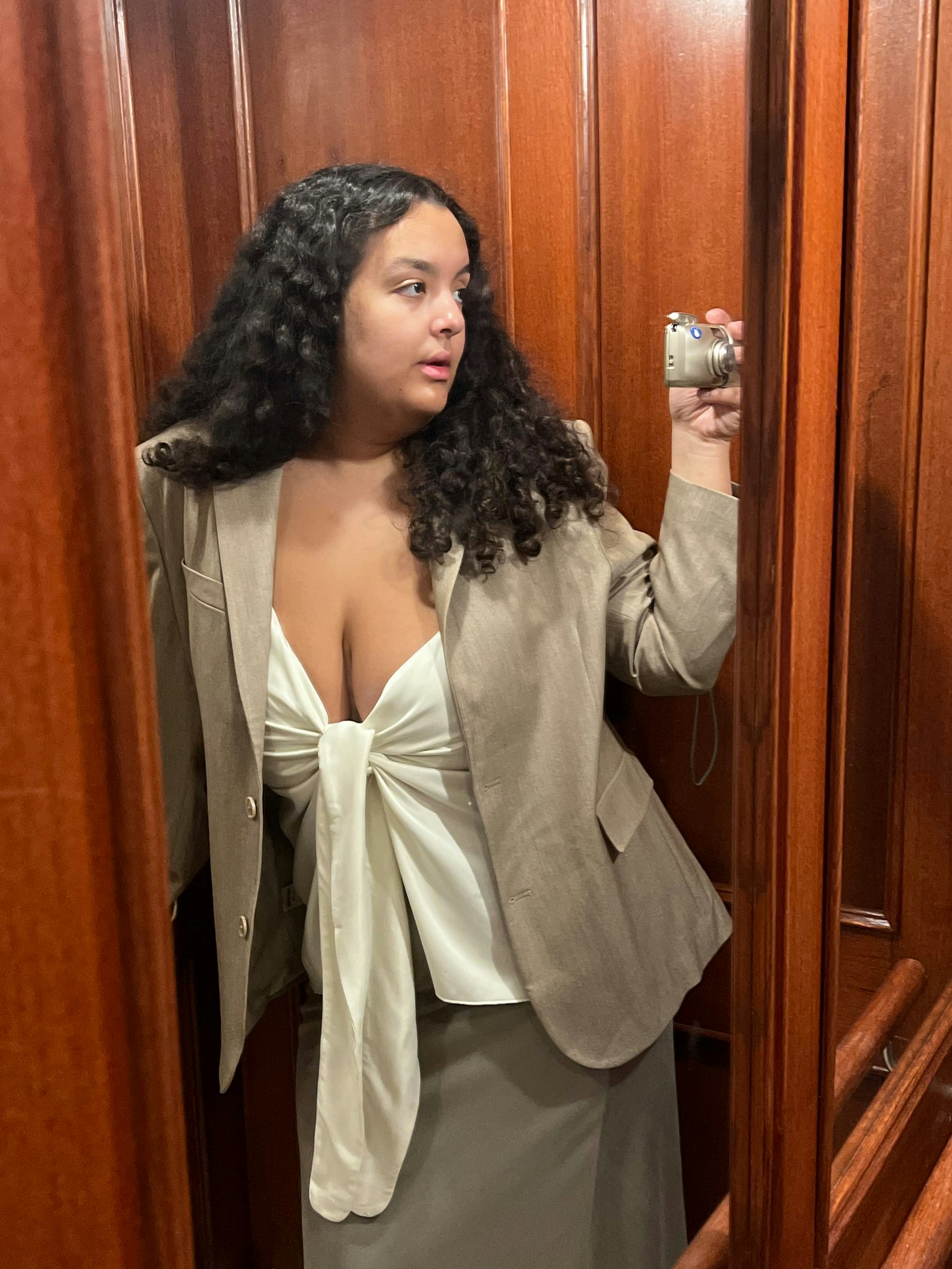Tie Tank Top Cloud