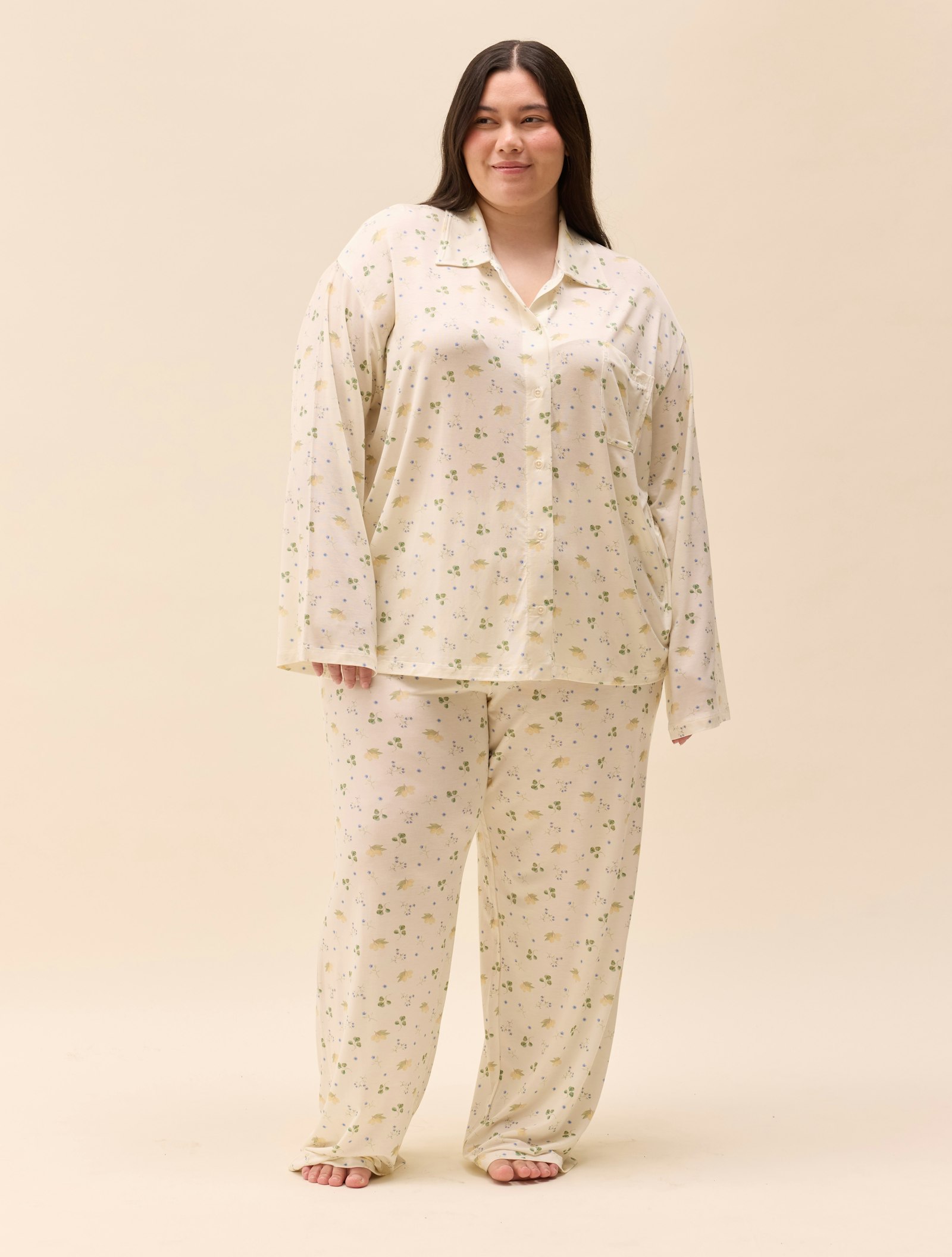 Go Slow Pants Marula Bloom