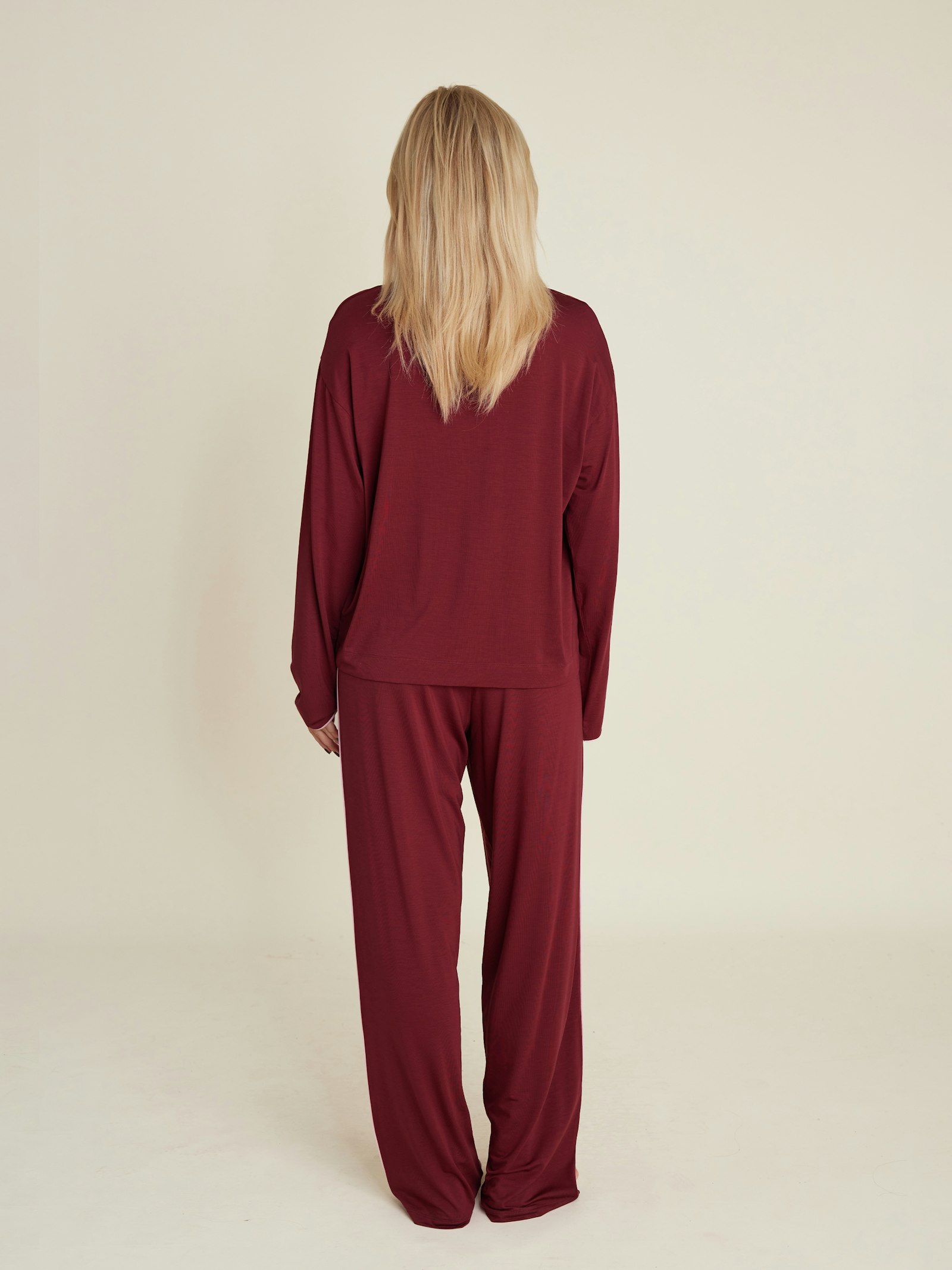 Go Slow Pants Burgundy