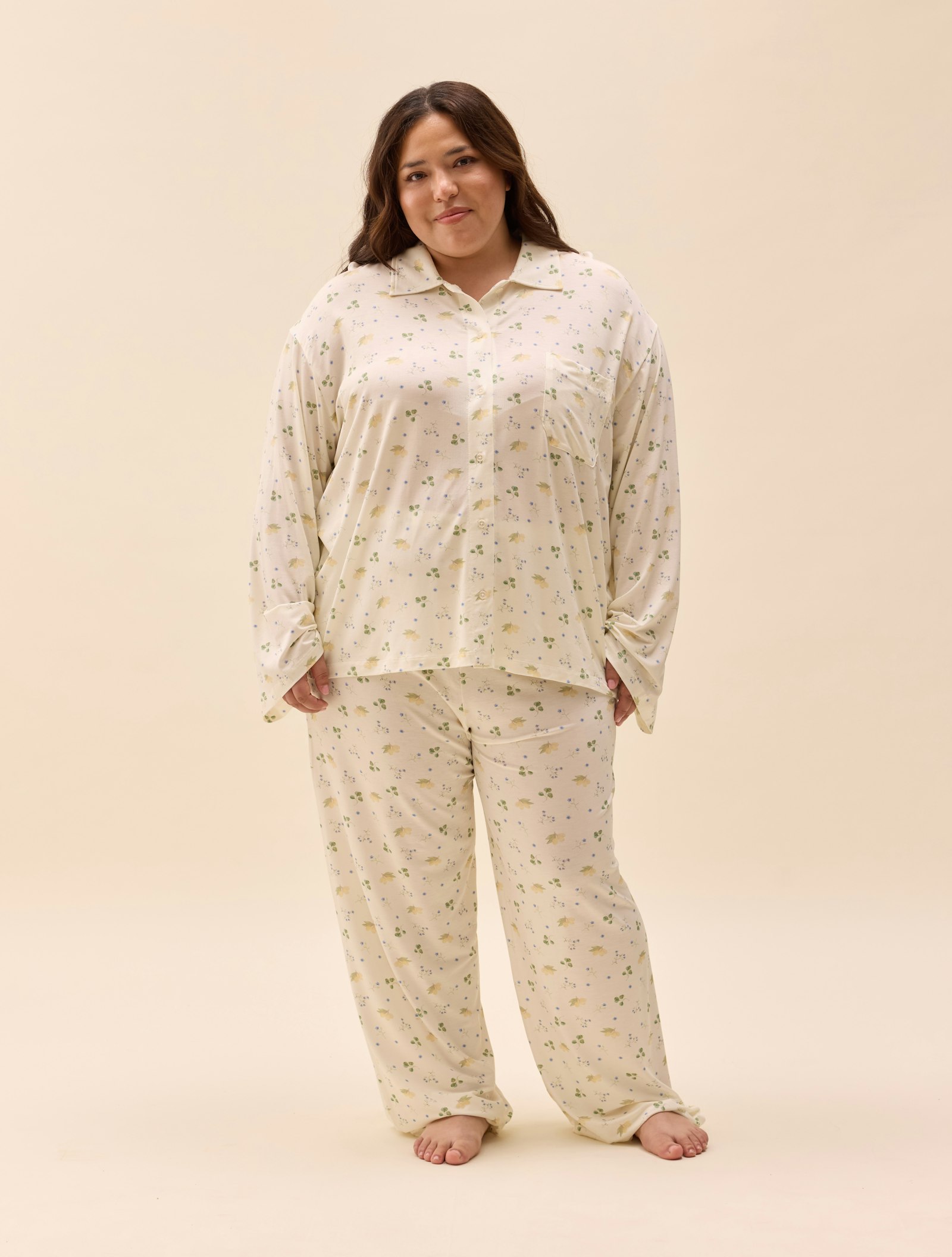 Go Slow Pants Marula Bloom