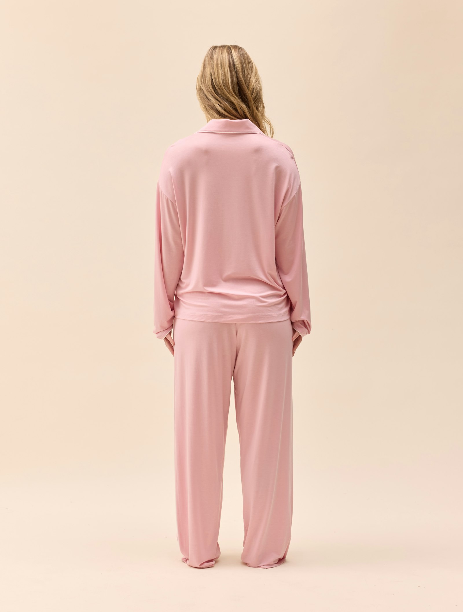 Go Slow Pants Pink/White