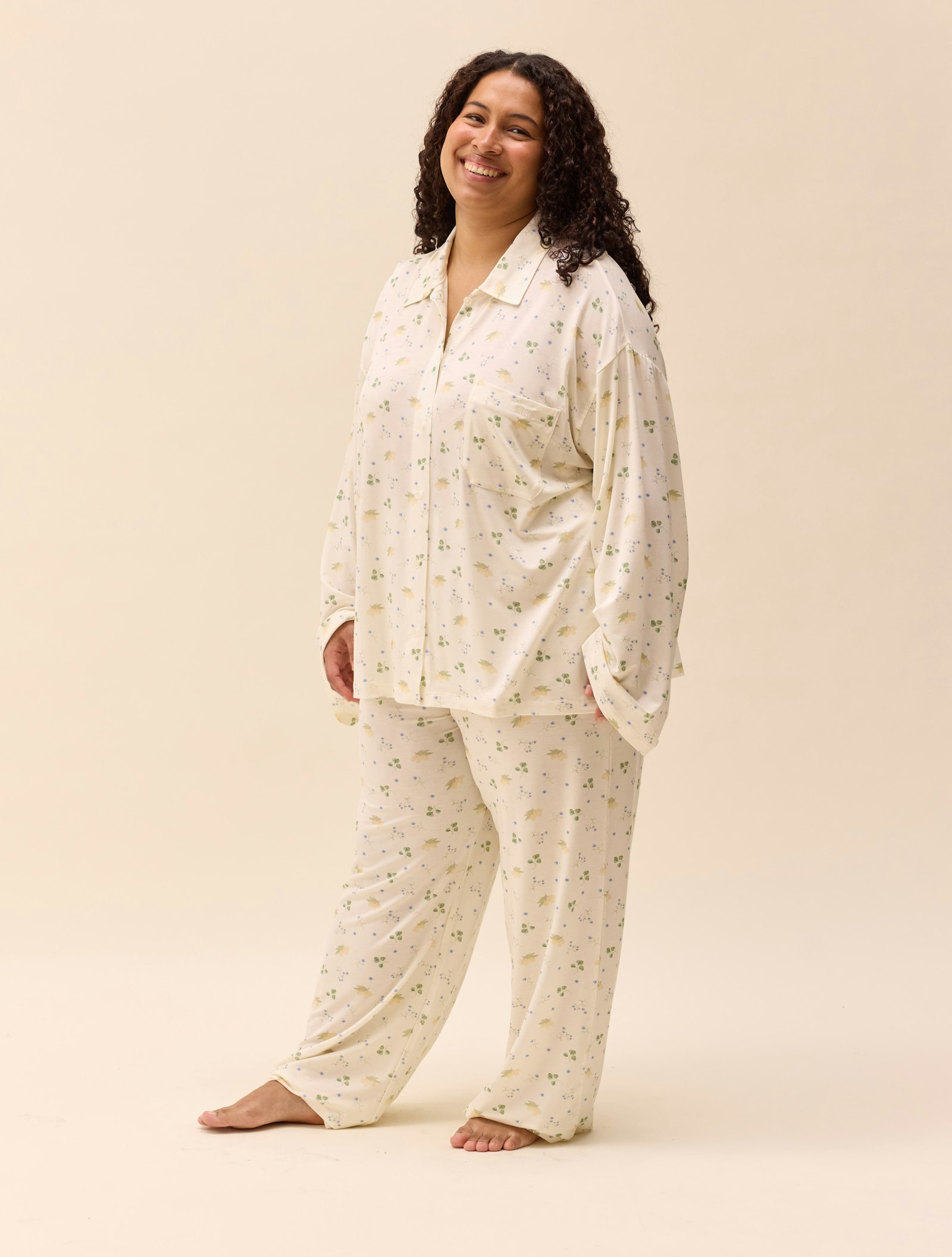 Go Slow Pants Marula Bloom