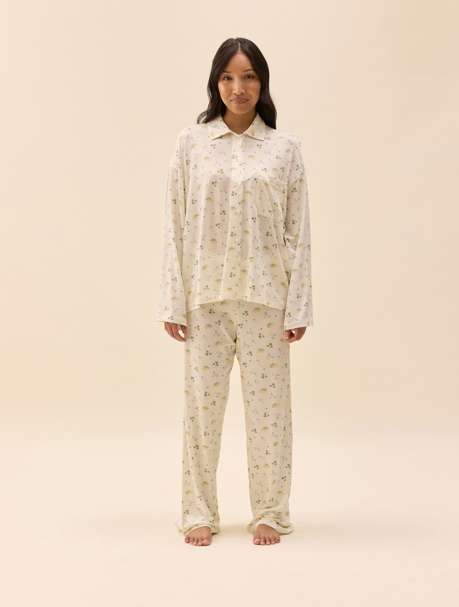 Go Slow Pants Marula Bloom