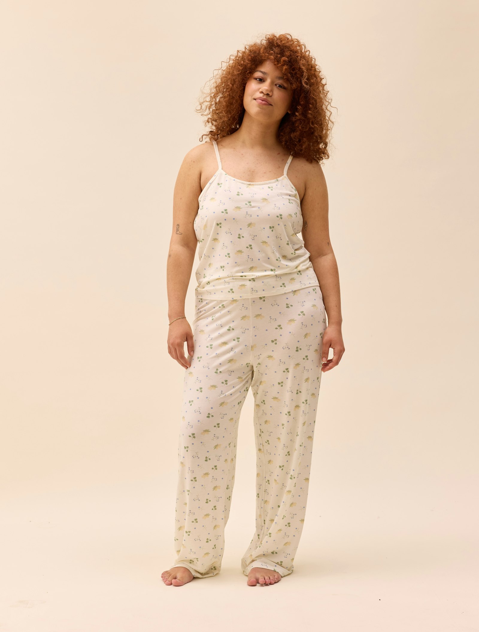 Go Slow Pants Marula Bloom