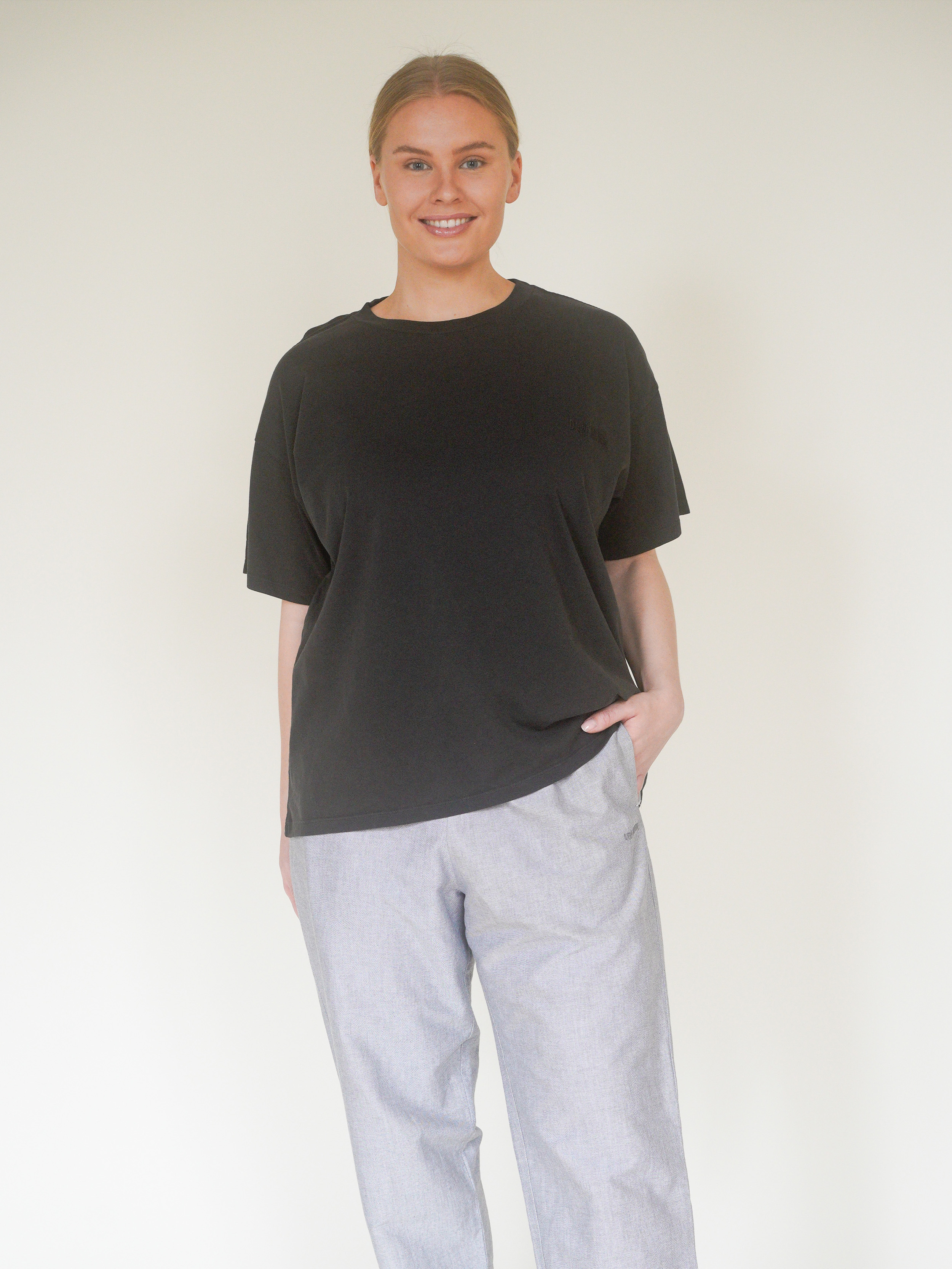 Washed T-shirt Washed Black - Washed Black | Djerf Avenue