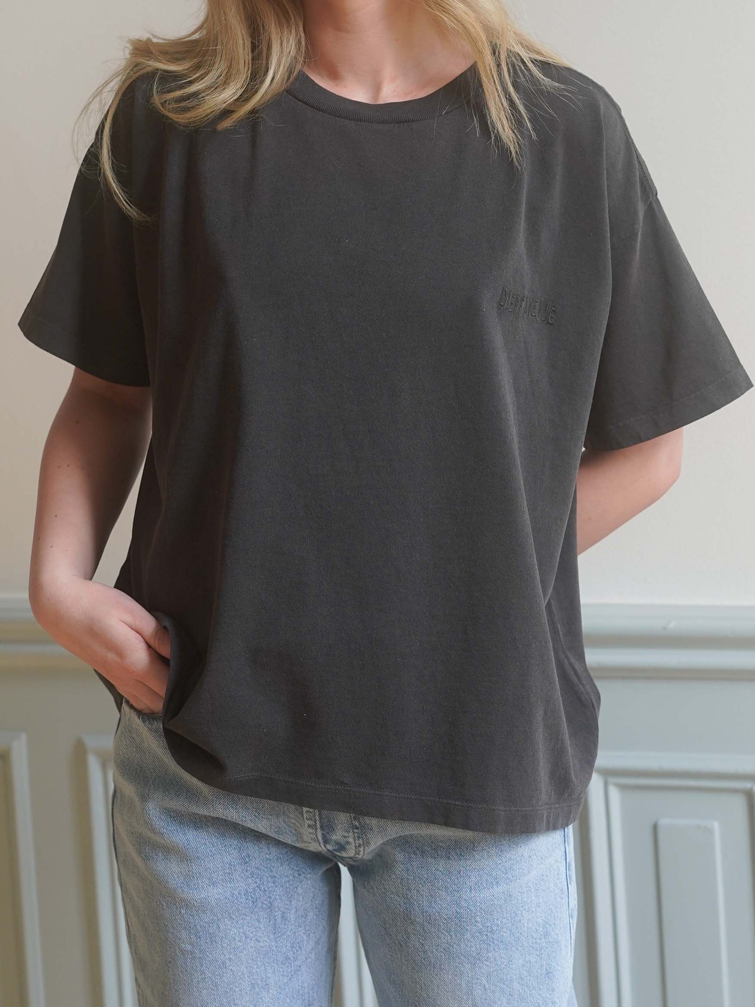 【KOOLOSET】Sh*t Dirty Washed Half Sleeve SALTWATER SHORT SLEEVE SOLID T-SHIRT WITH POCKET BLACK – IZOD