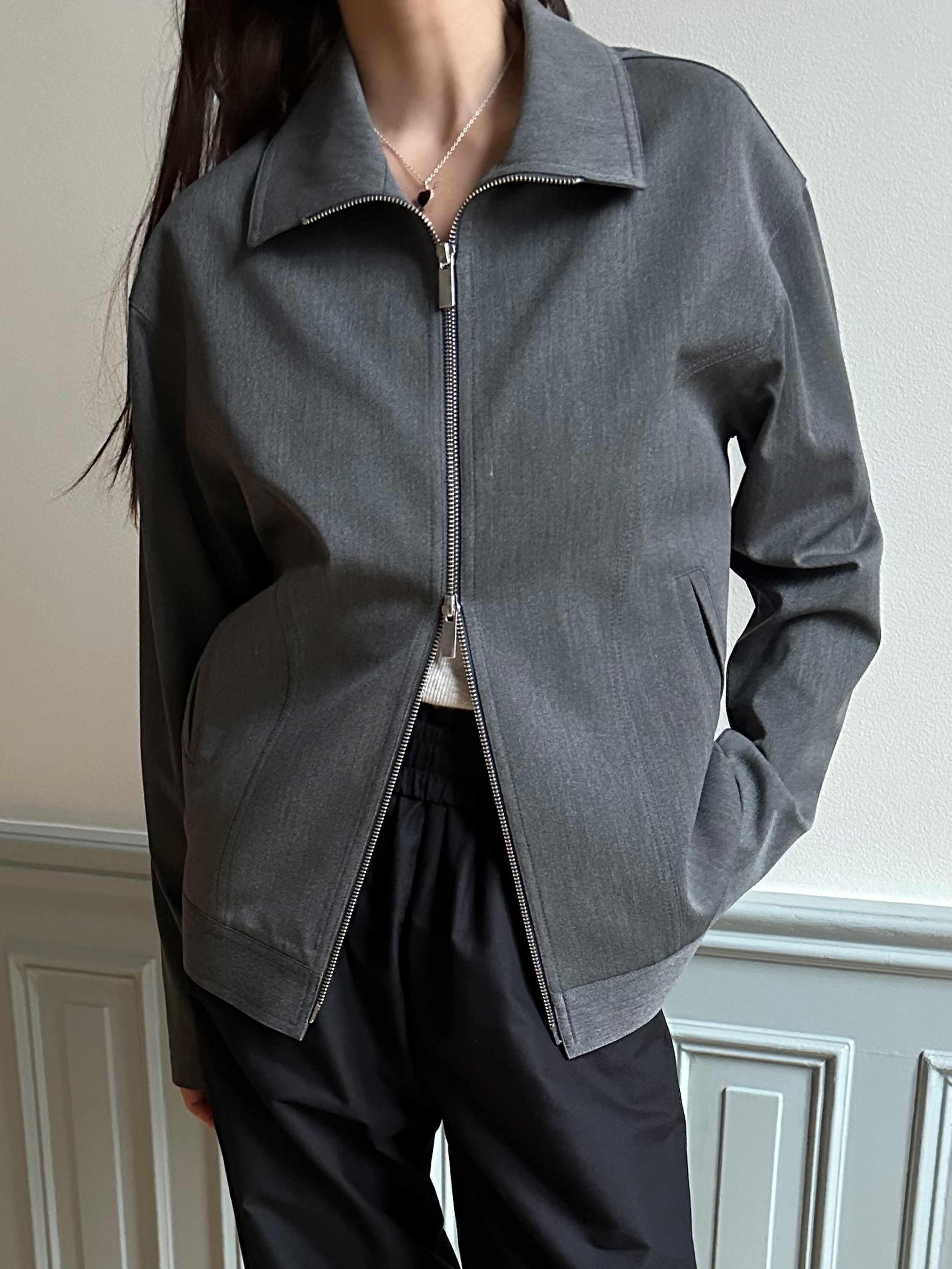 First Choice Jacket Grey - Grey | Djerf Avenue