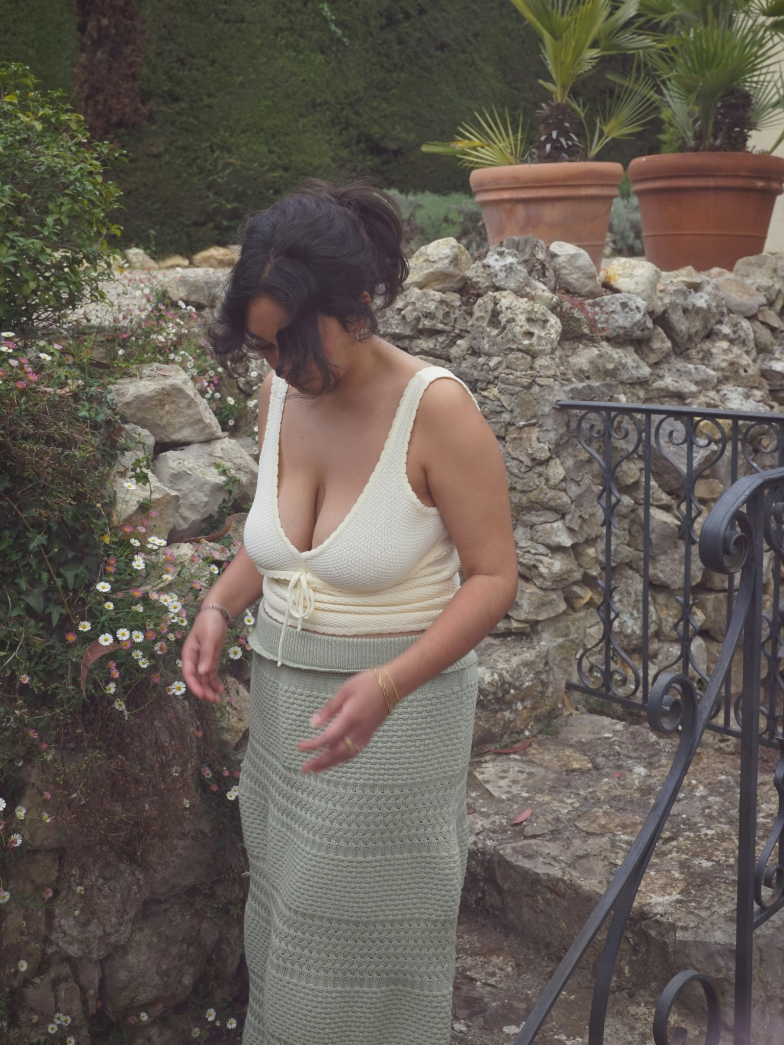 Amorini Tank Top Cream