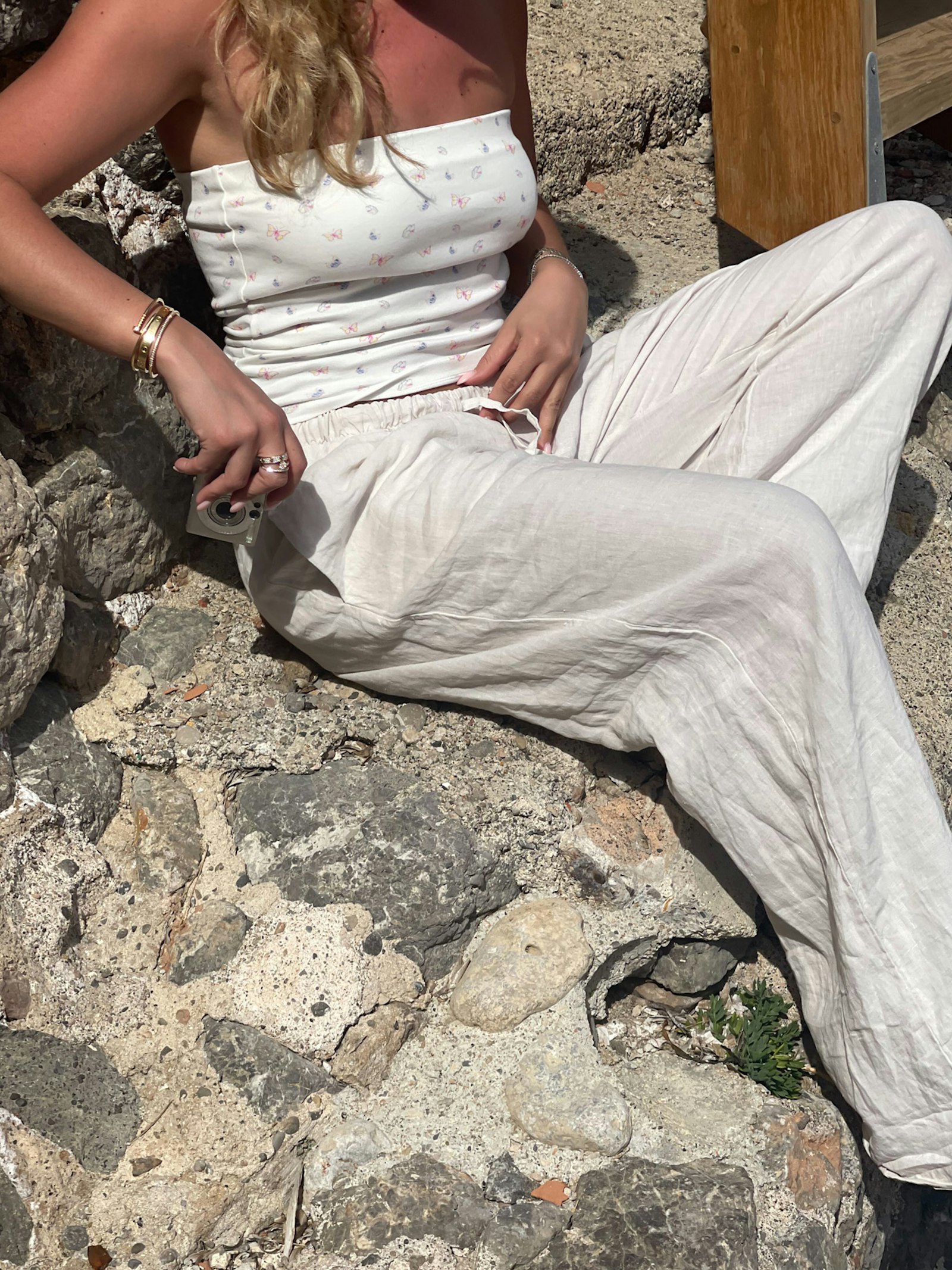 Linen Pants Cream