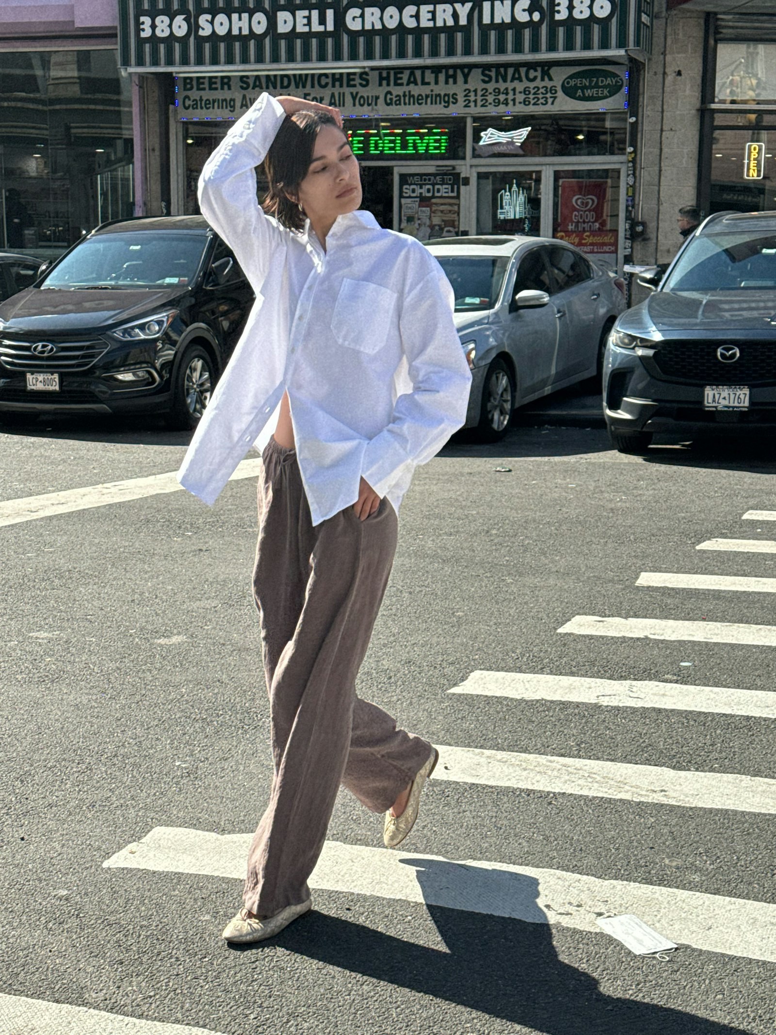 Linen Pants Brown - Tall