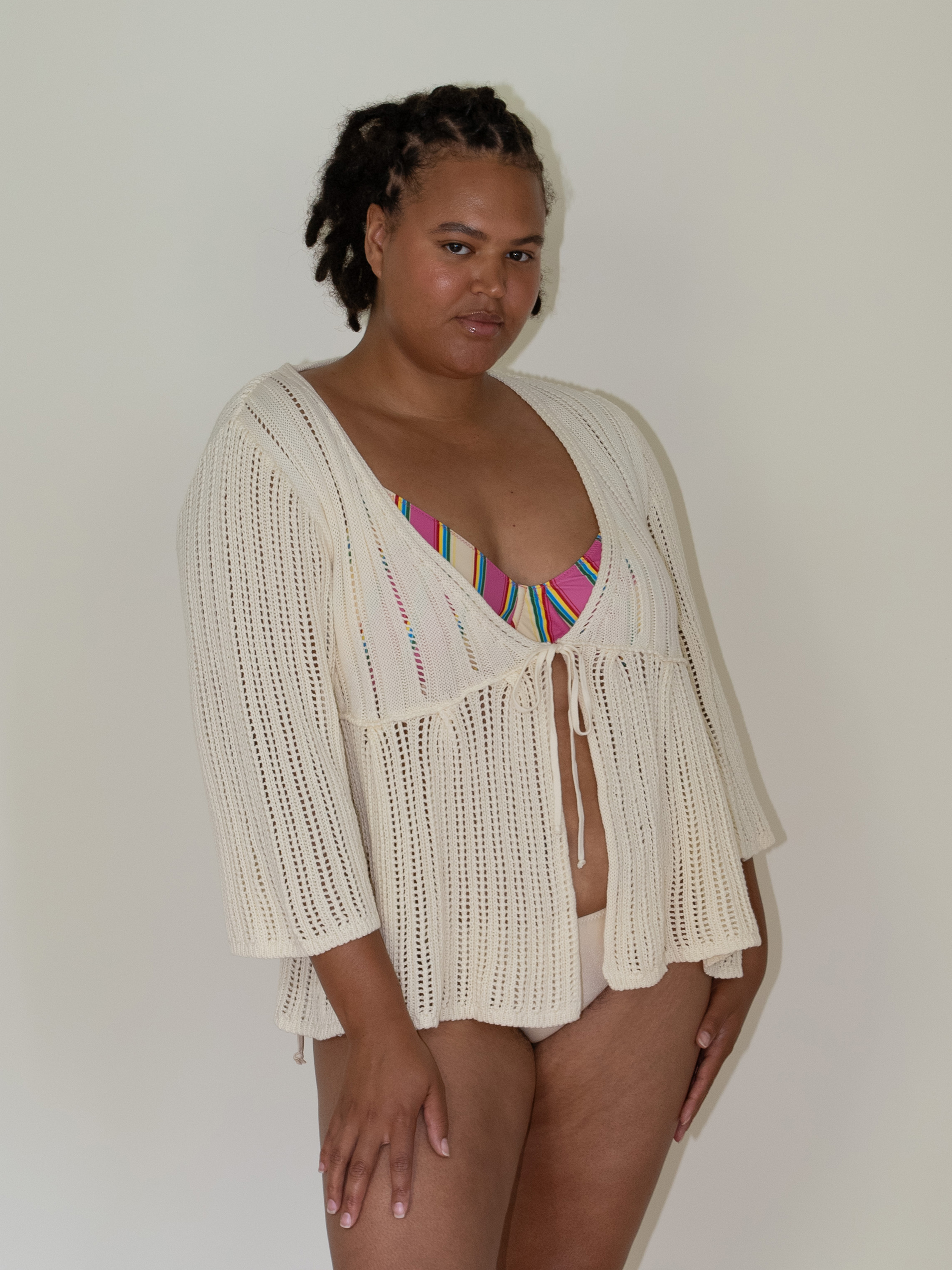 Sorella Top Cream - Beige | Djerf Avenue