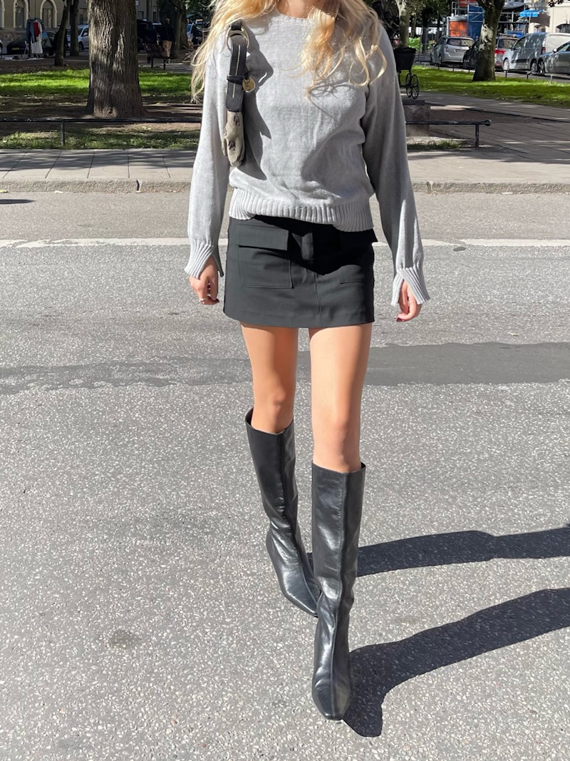 Day-to-day Skirt Black