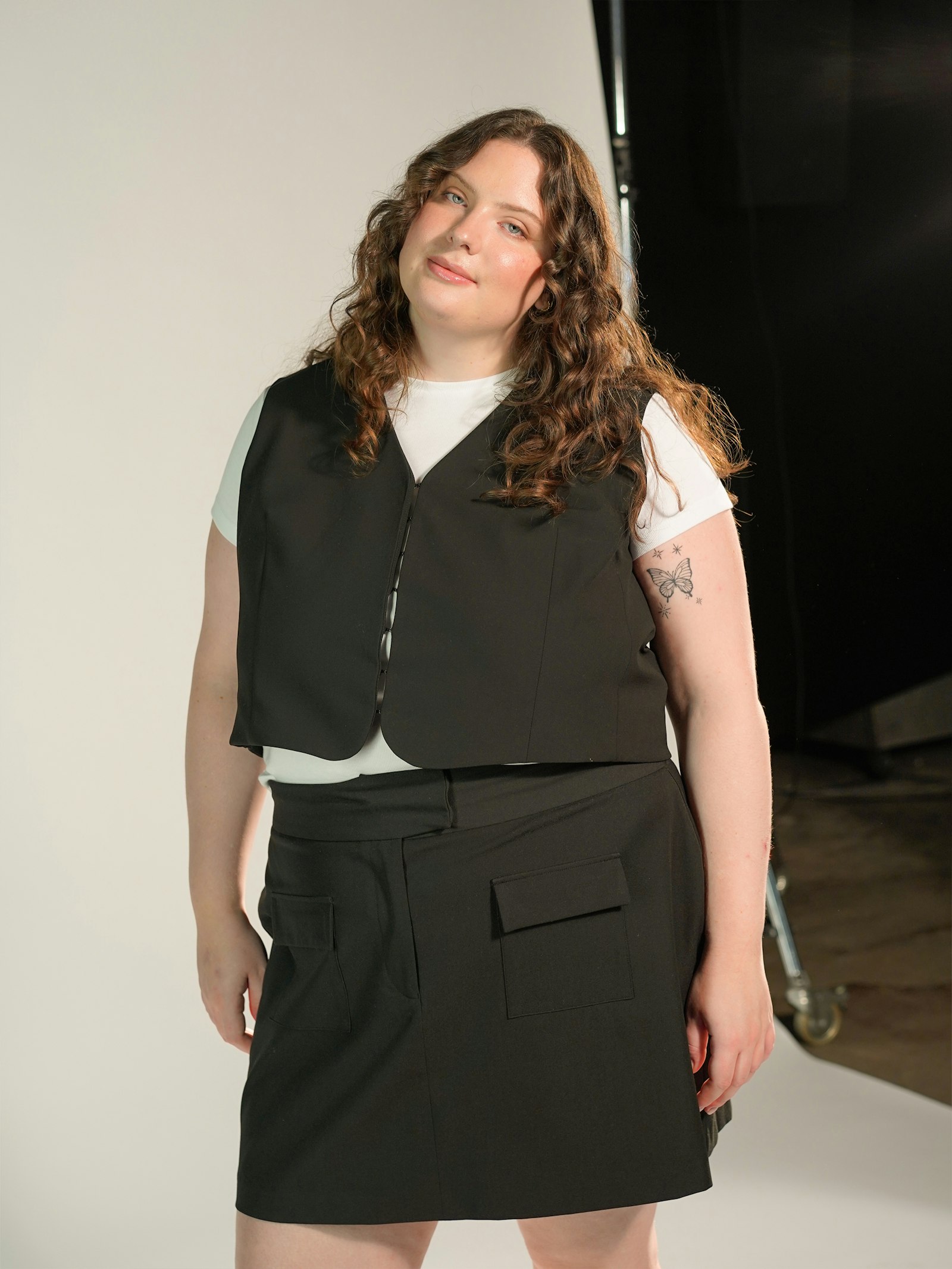 Day-to-day Skirt Black