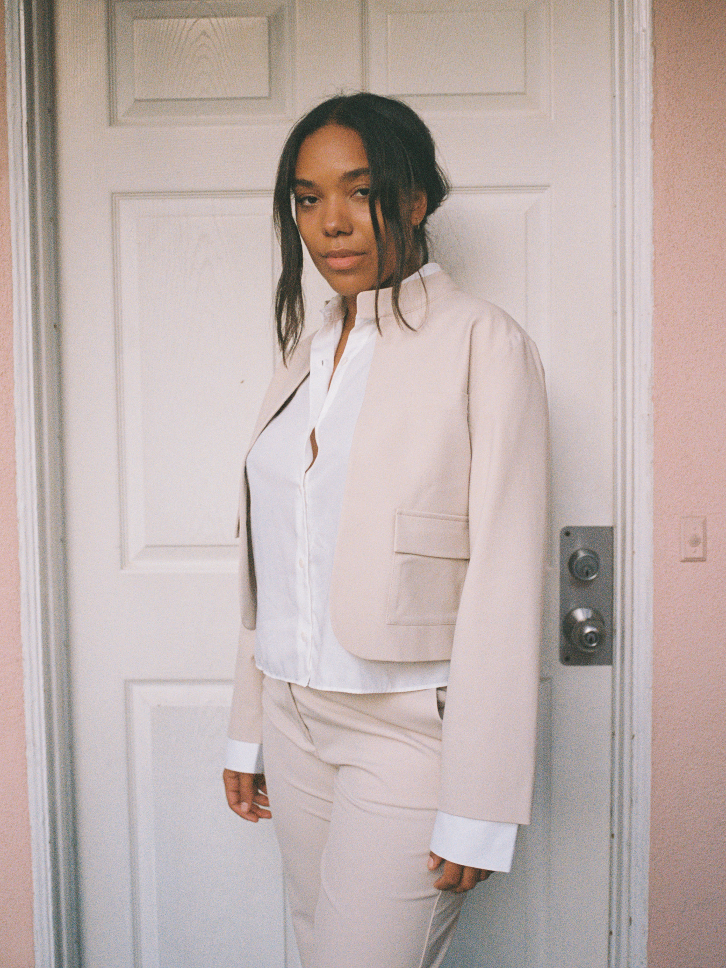 Day-to-day Jacket Cream | Djerf Avenue