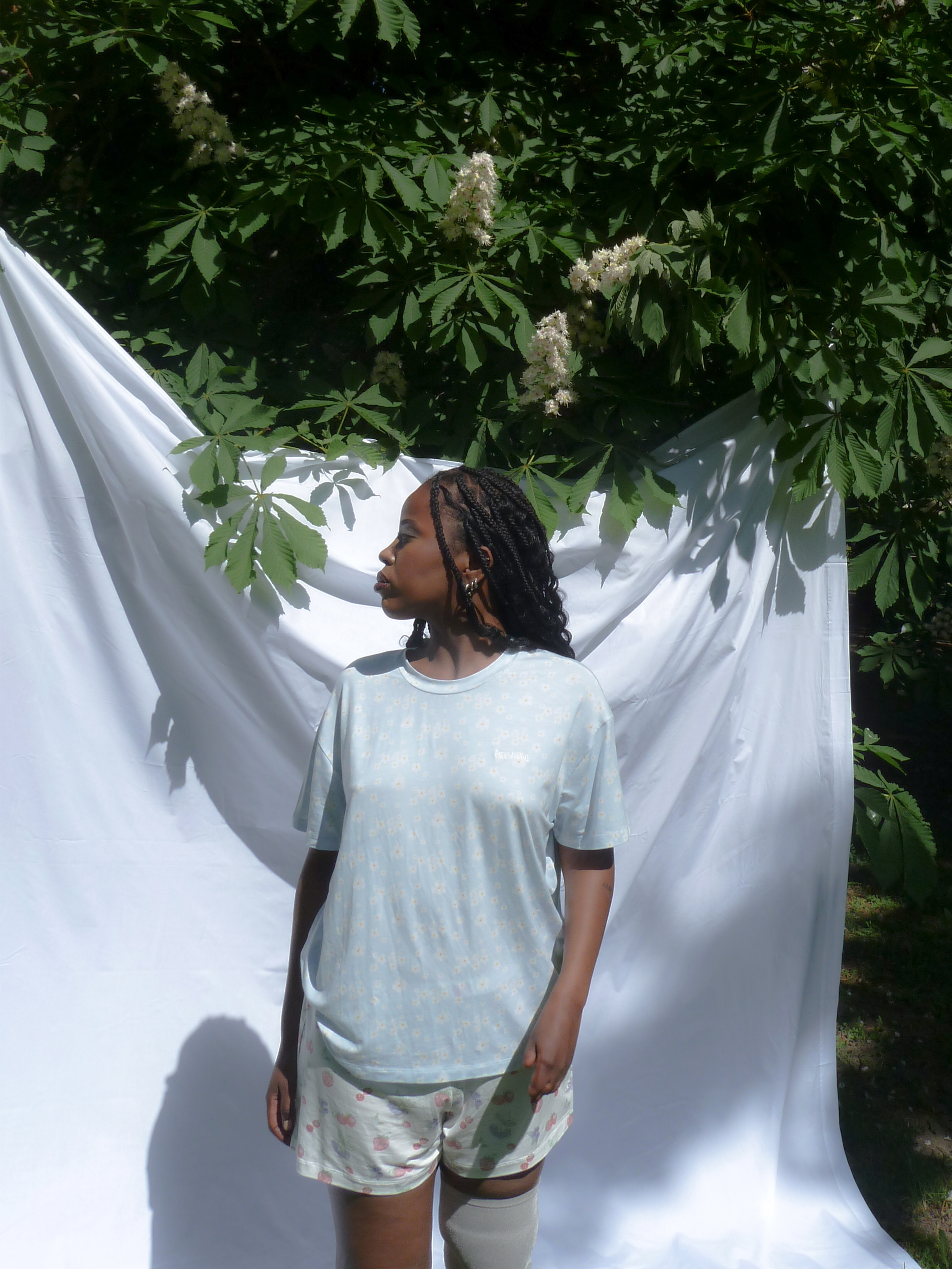 NOFFICIALNOFFICE♥BERRY ANGEL FOLDED WAISTBAND SHORTS NOFFICIALNOFFICE♥BERRY FOLDED WAISTBAND ANGEL SHORTS