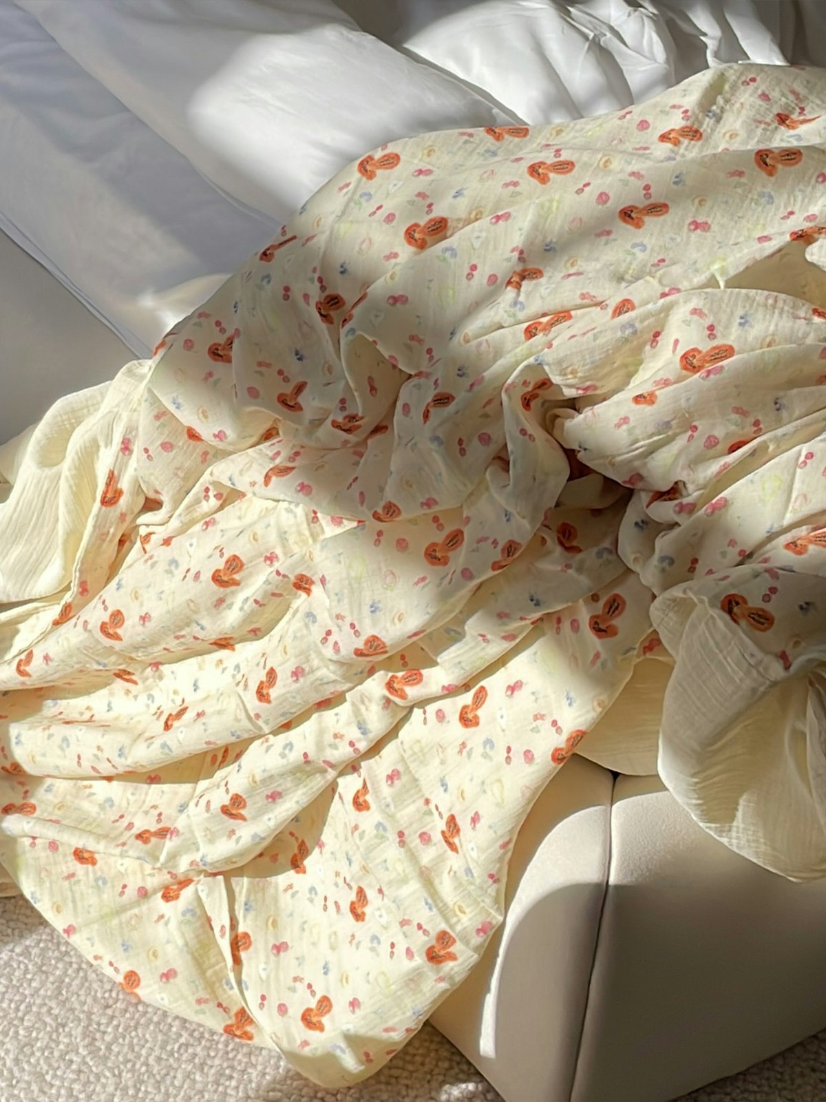 Muslin Duvet Cover Fruit