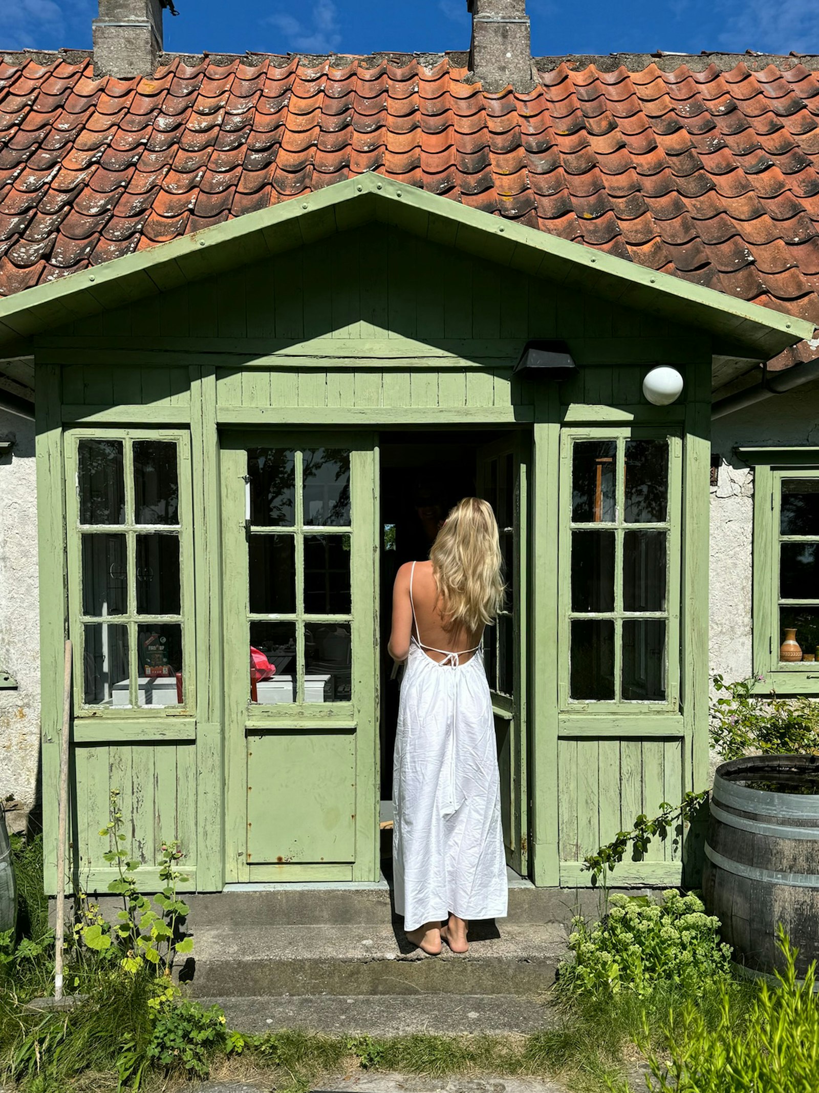 Breezy Dress White