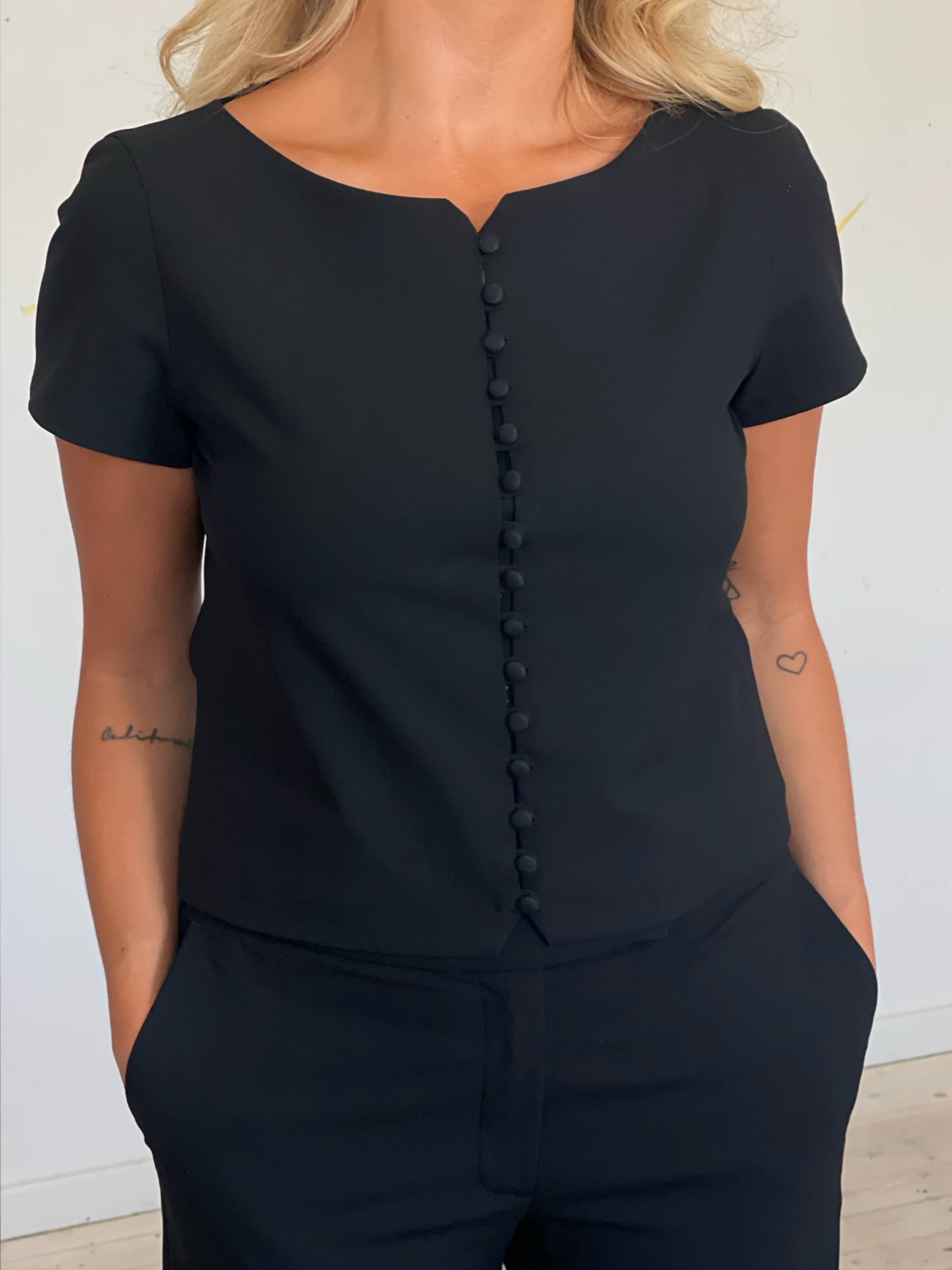 Lazuli Top Blue - Blue | Djerf Avenue