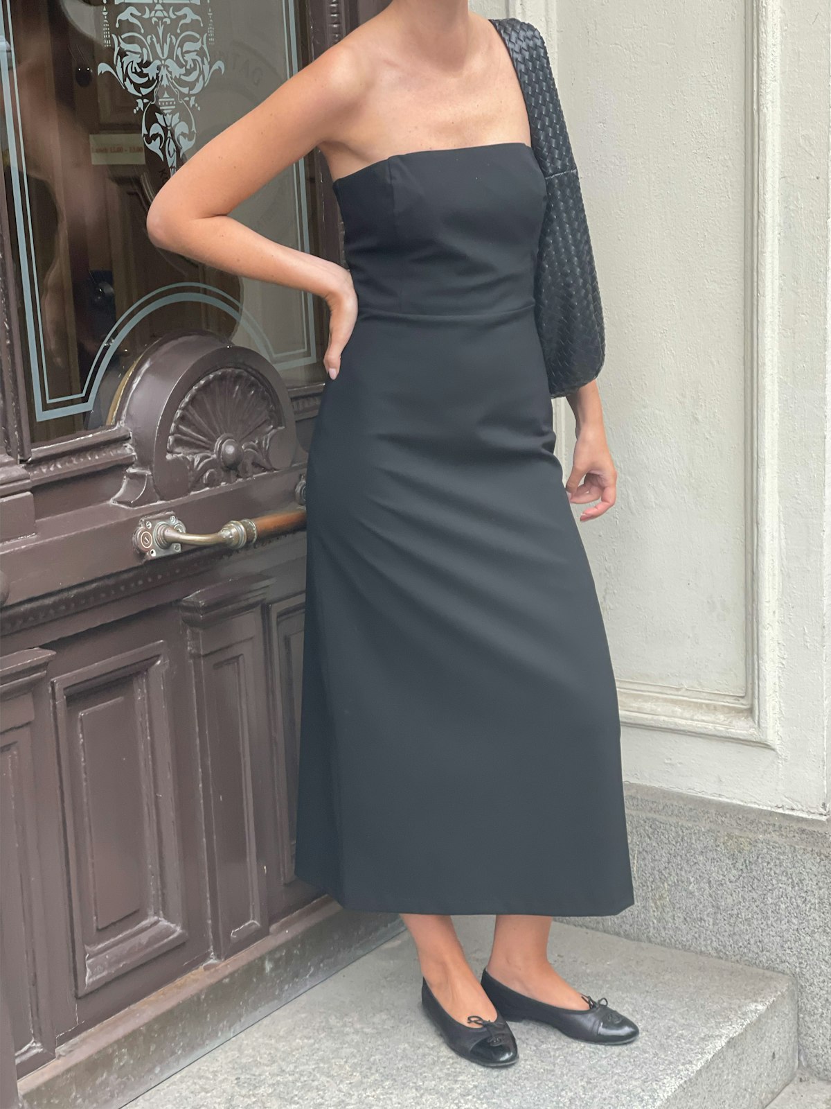 Midi Tube Dress Black