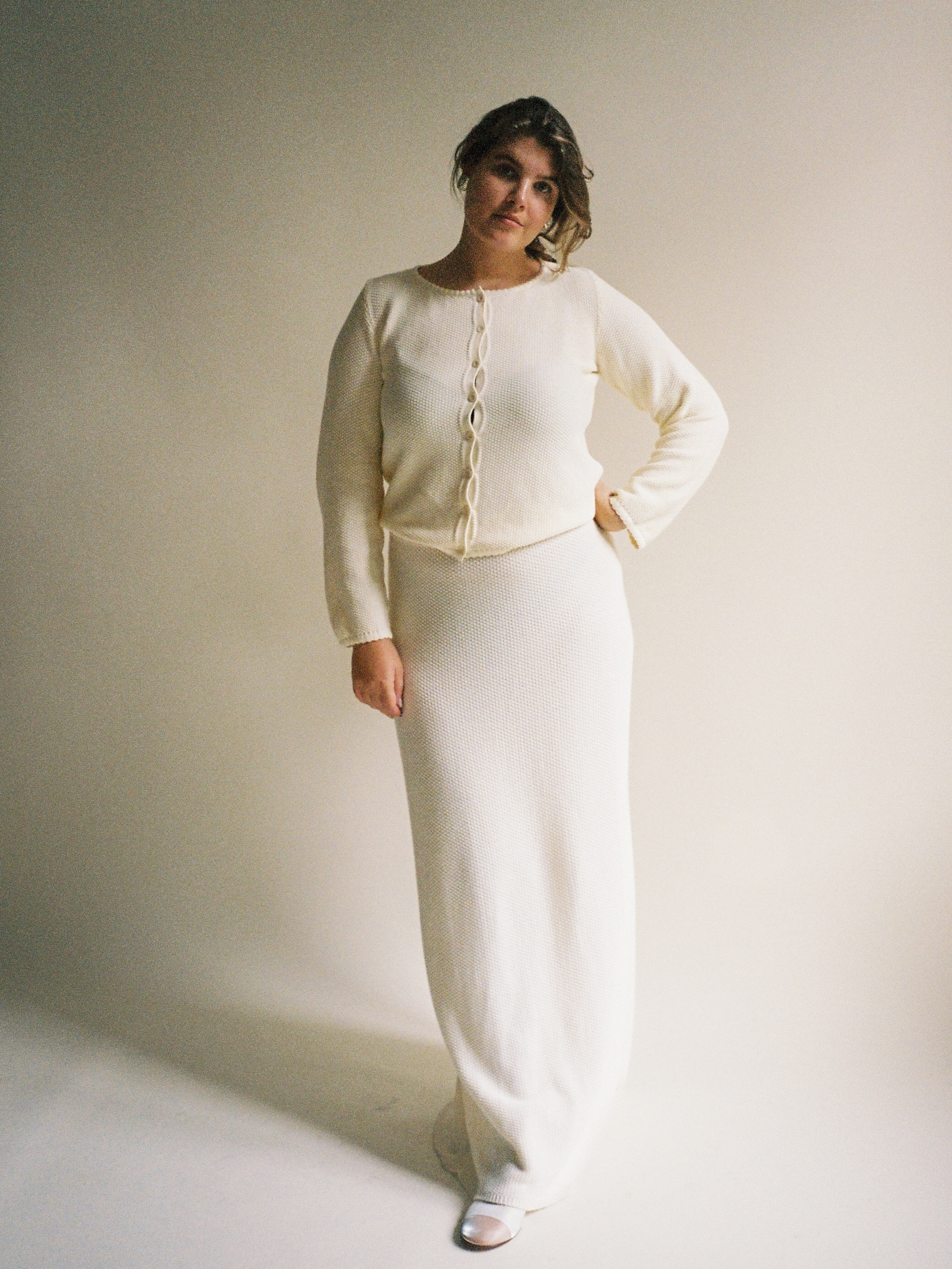 Amorini Cardigan Cream - Cream | Djerf Avenue Amorini Cardigan Cream - Cream | Djerf Avenue