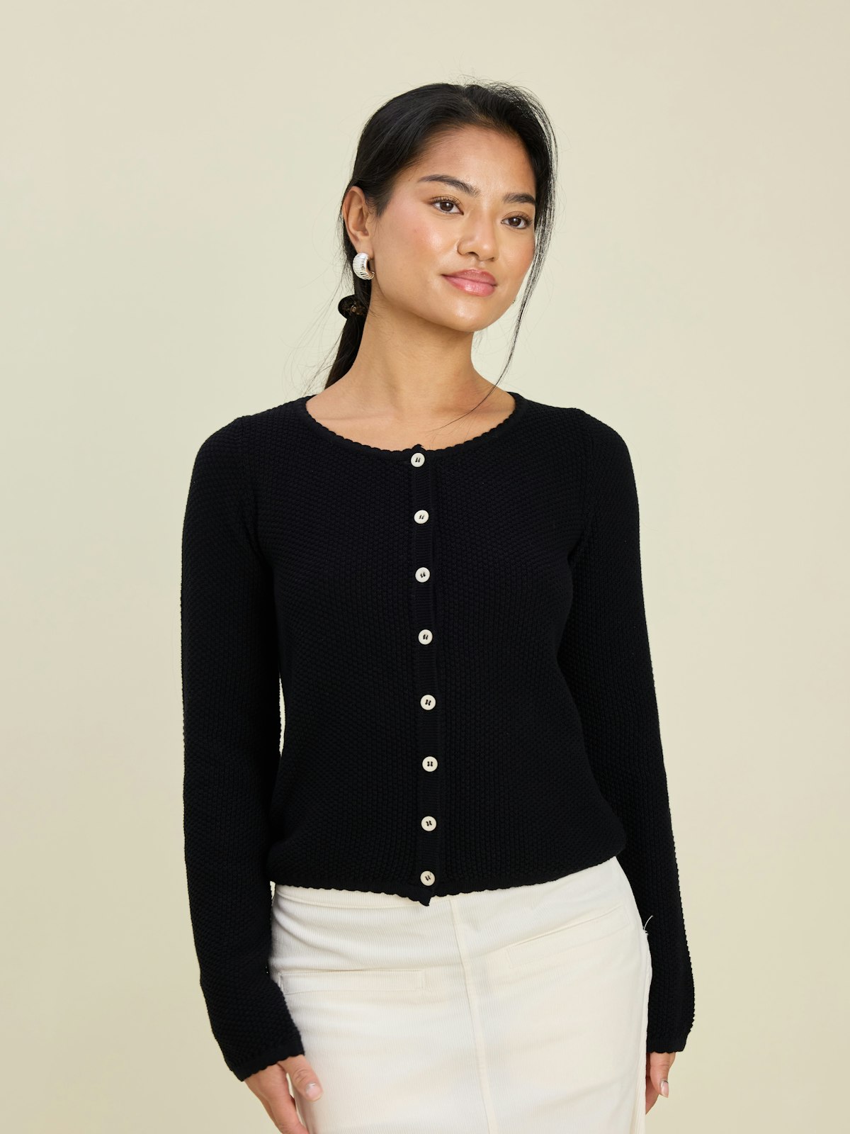 Amorini Cardigan Black