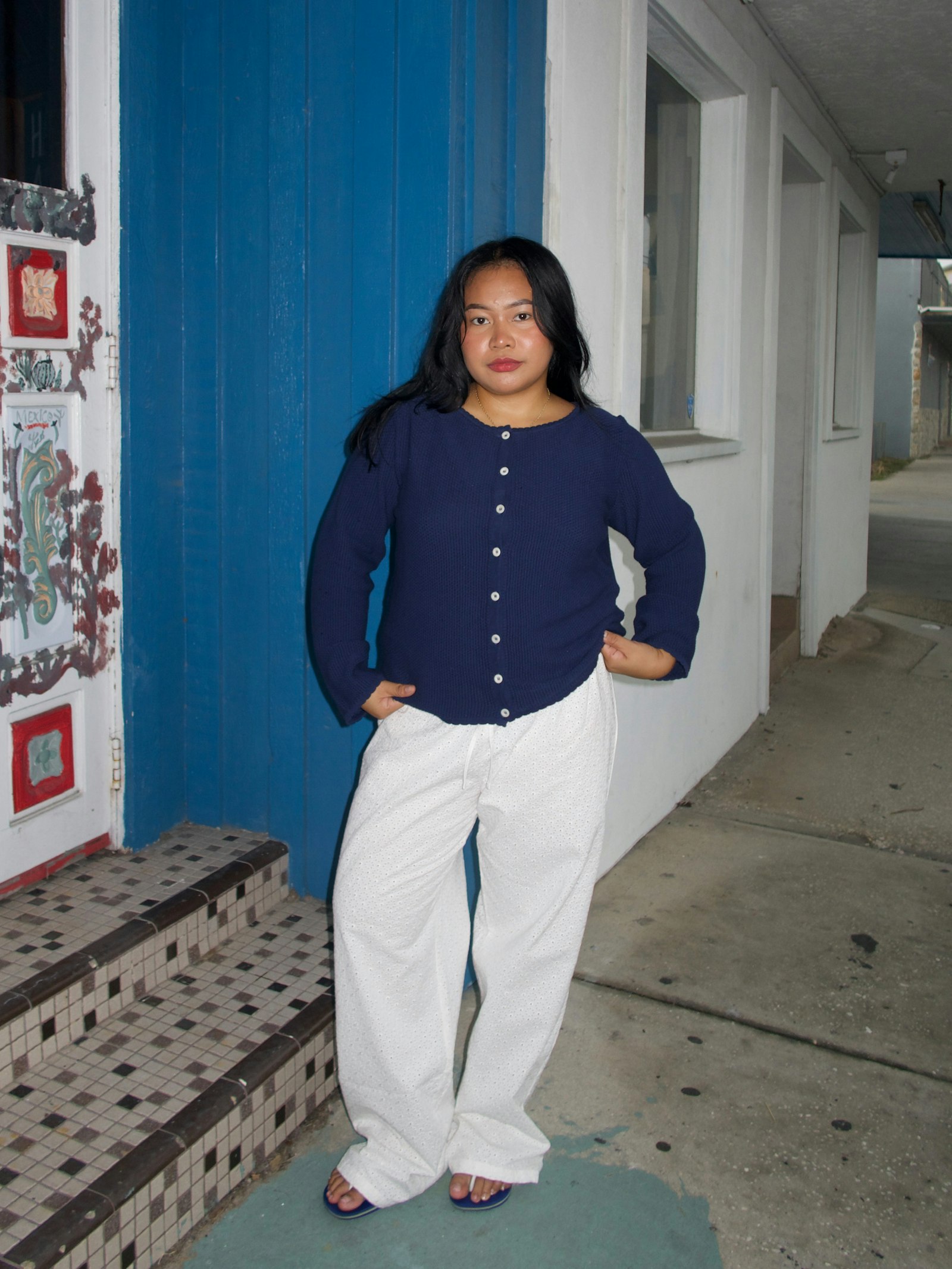 Amorini Cardigan Dark Blue