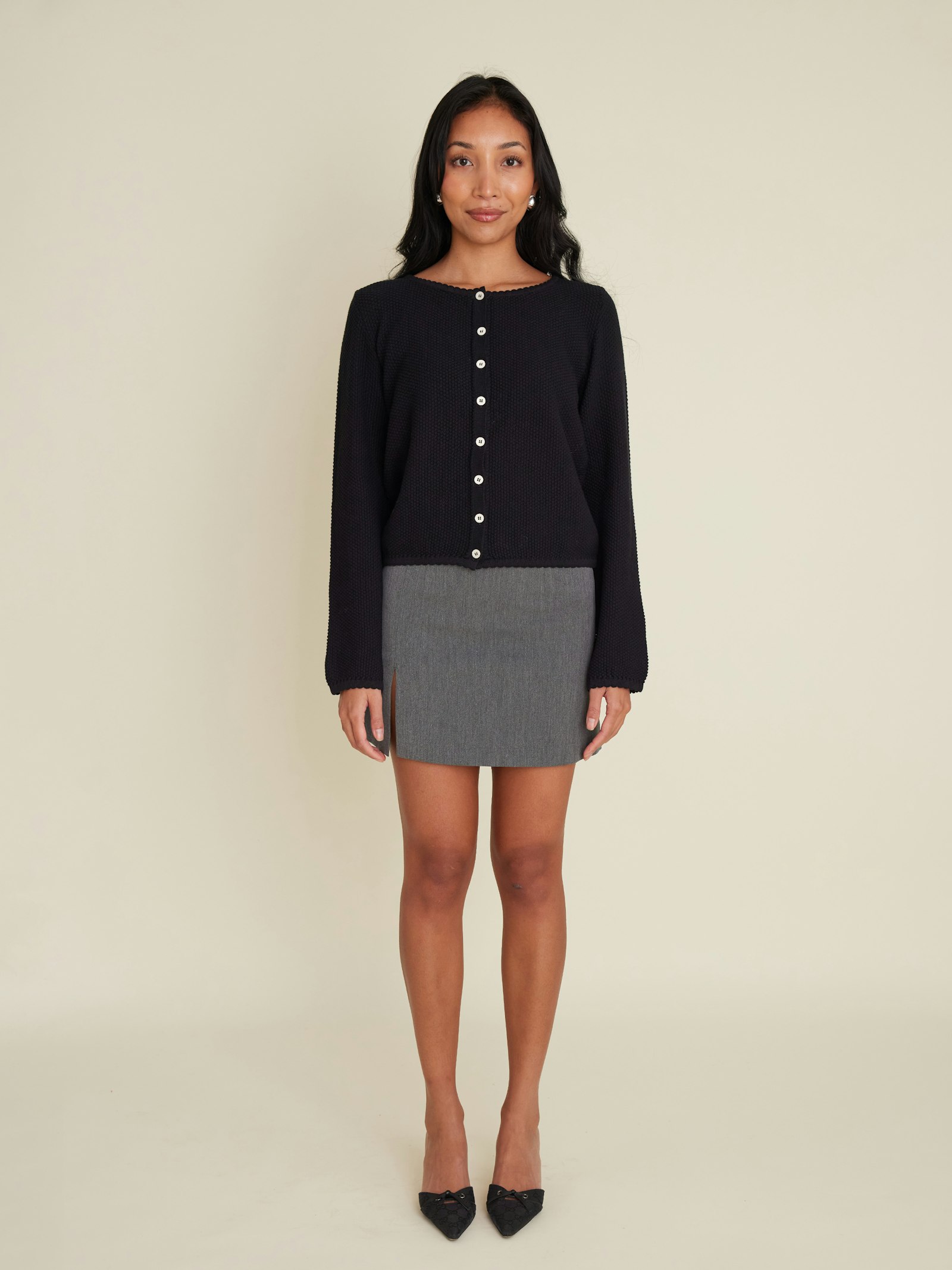 Amorini Cardigan Black