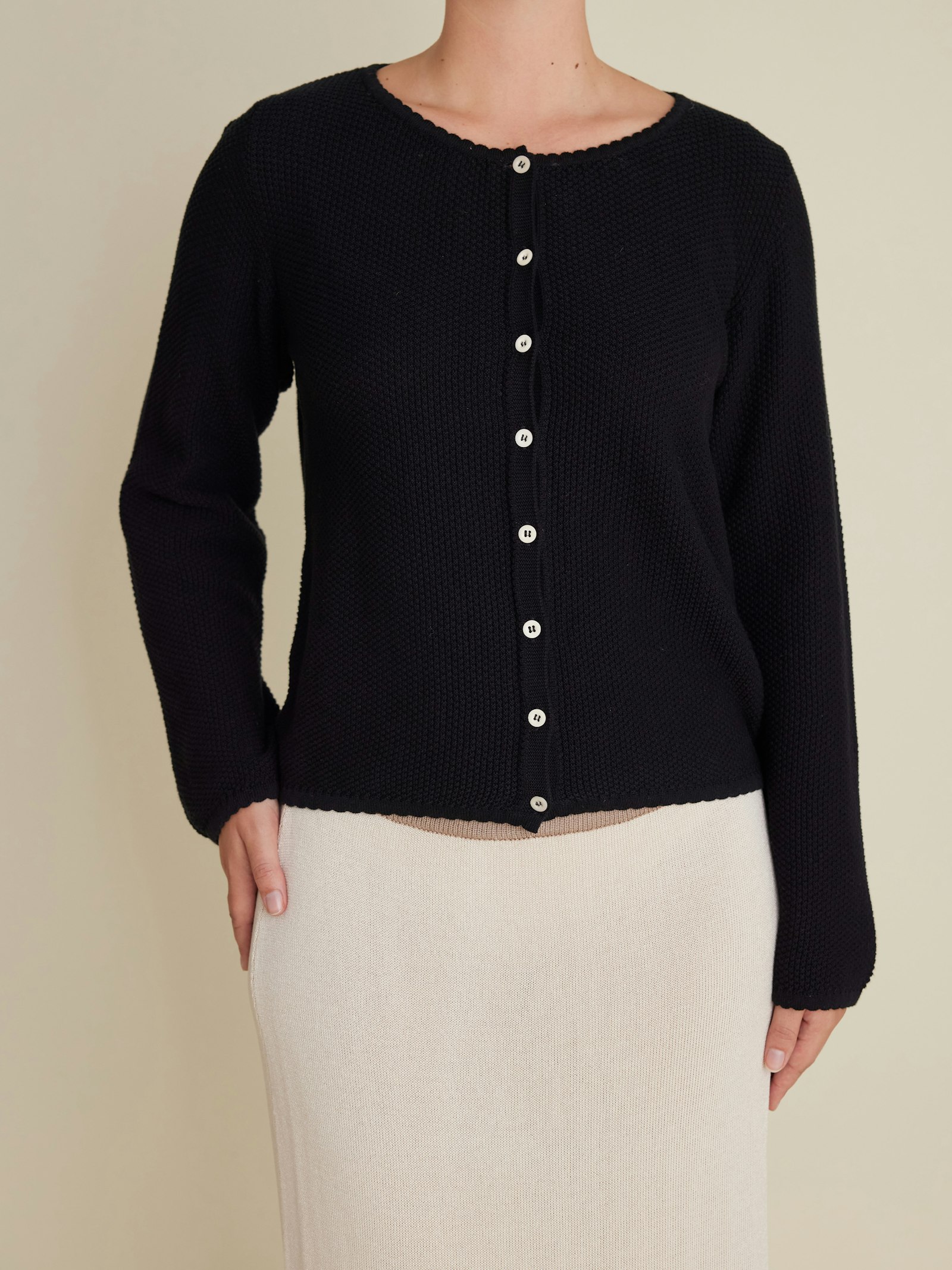 Amorini Cardigan Black