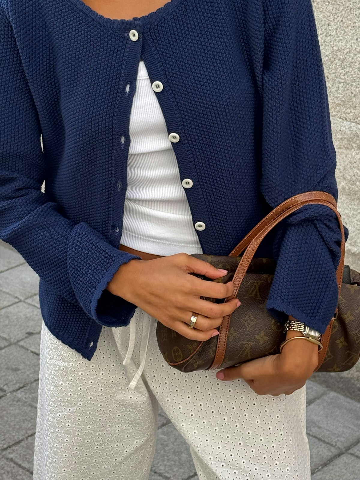 Amorini Cardigan Dark Blue