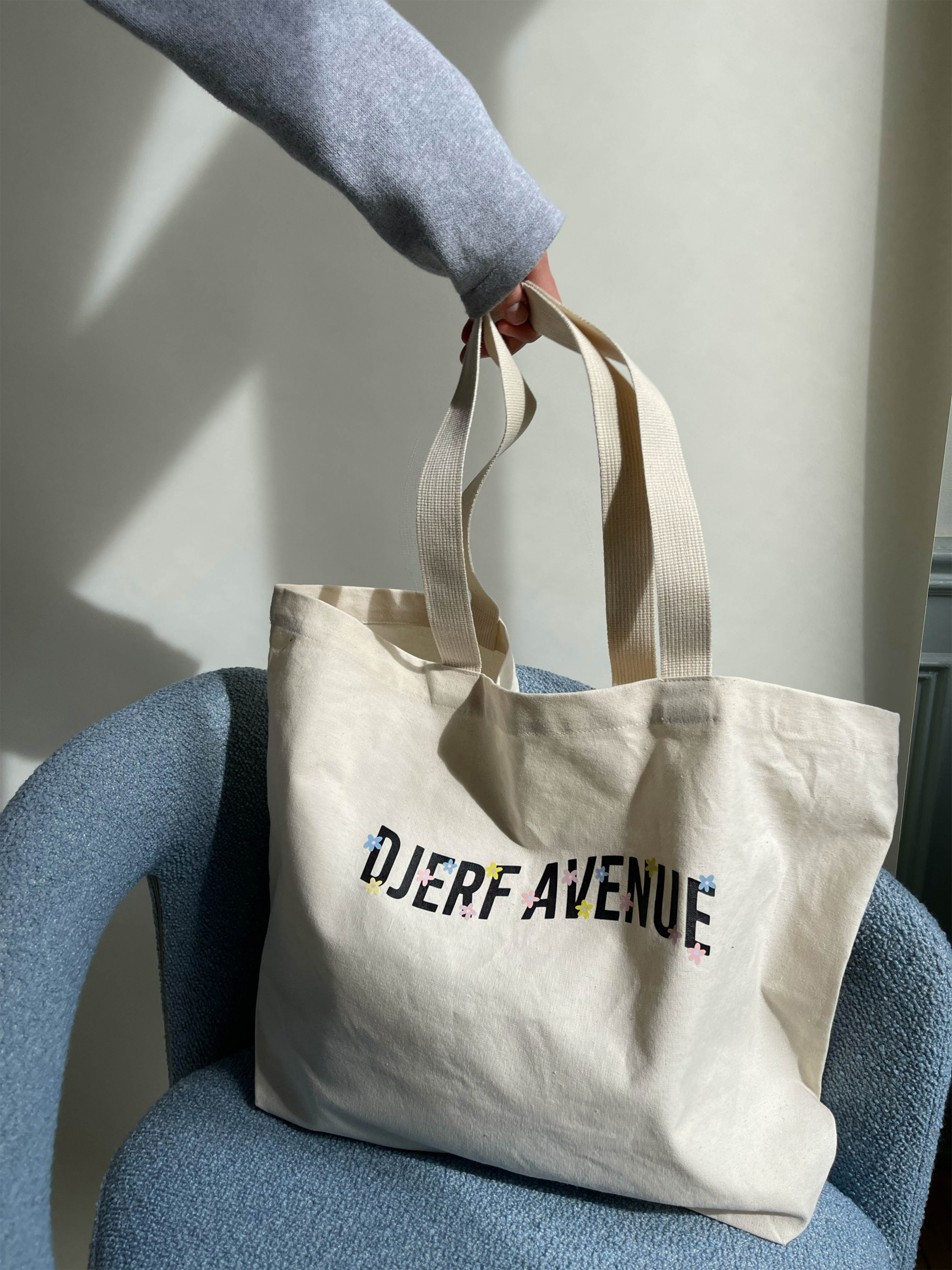 Tote Bag White | Djerf Avenue