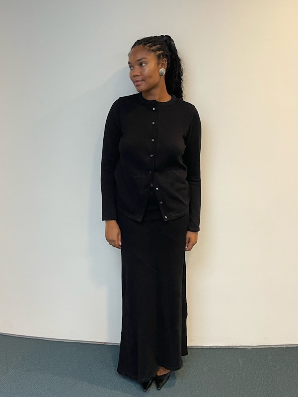 Remake Getaway Cardigan Black