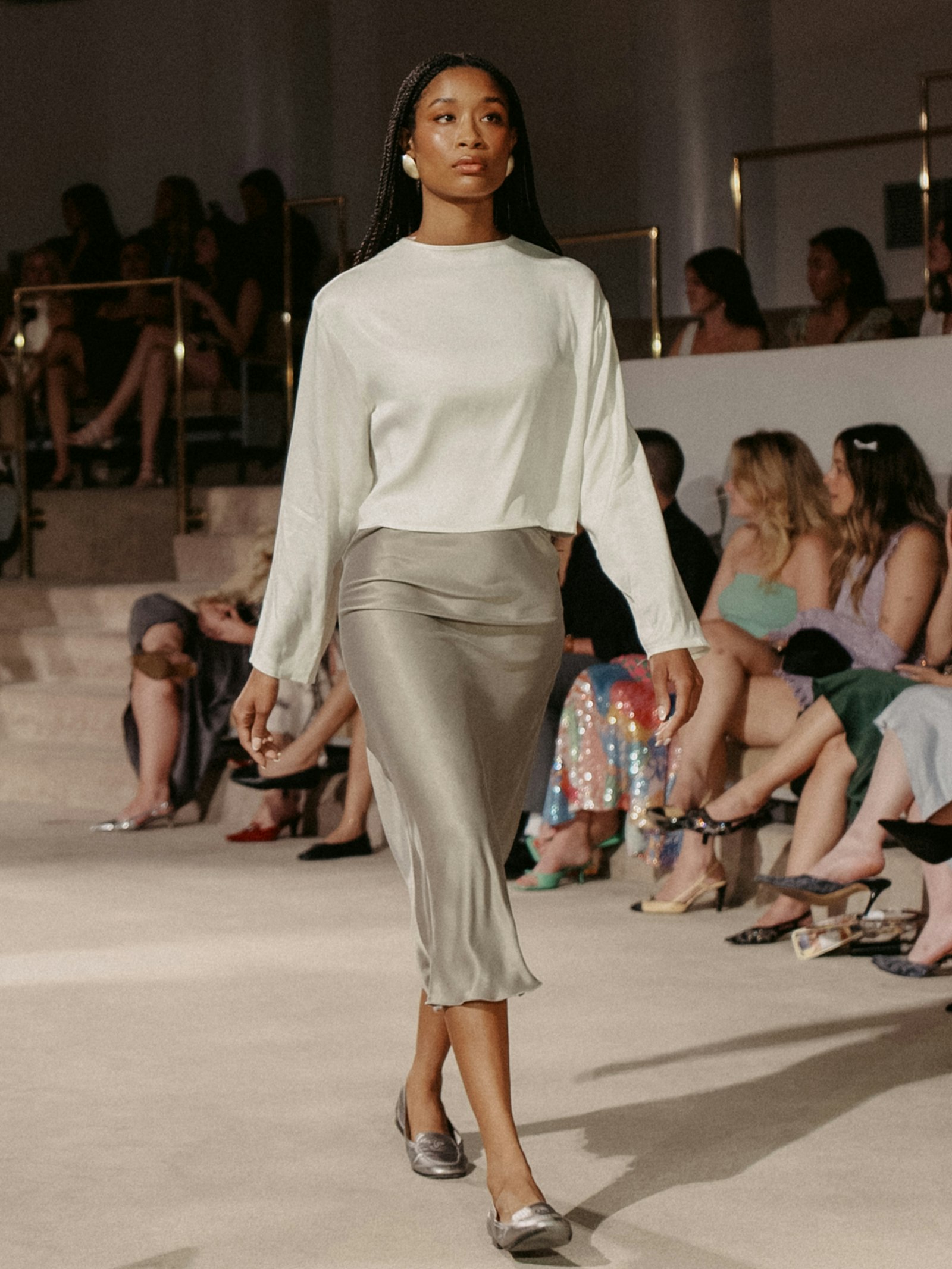 Remake Dream Top Open Back Cloud