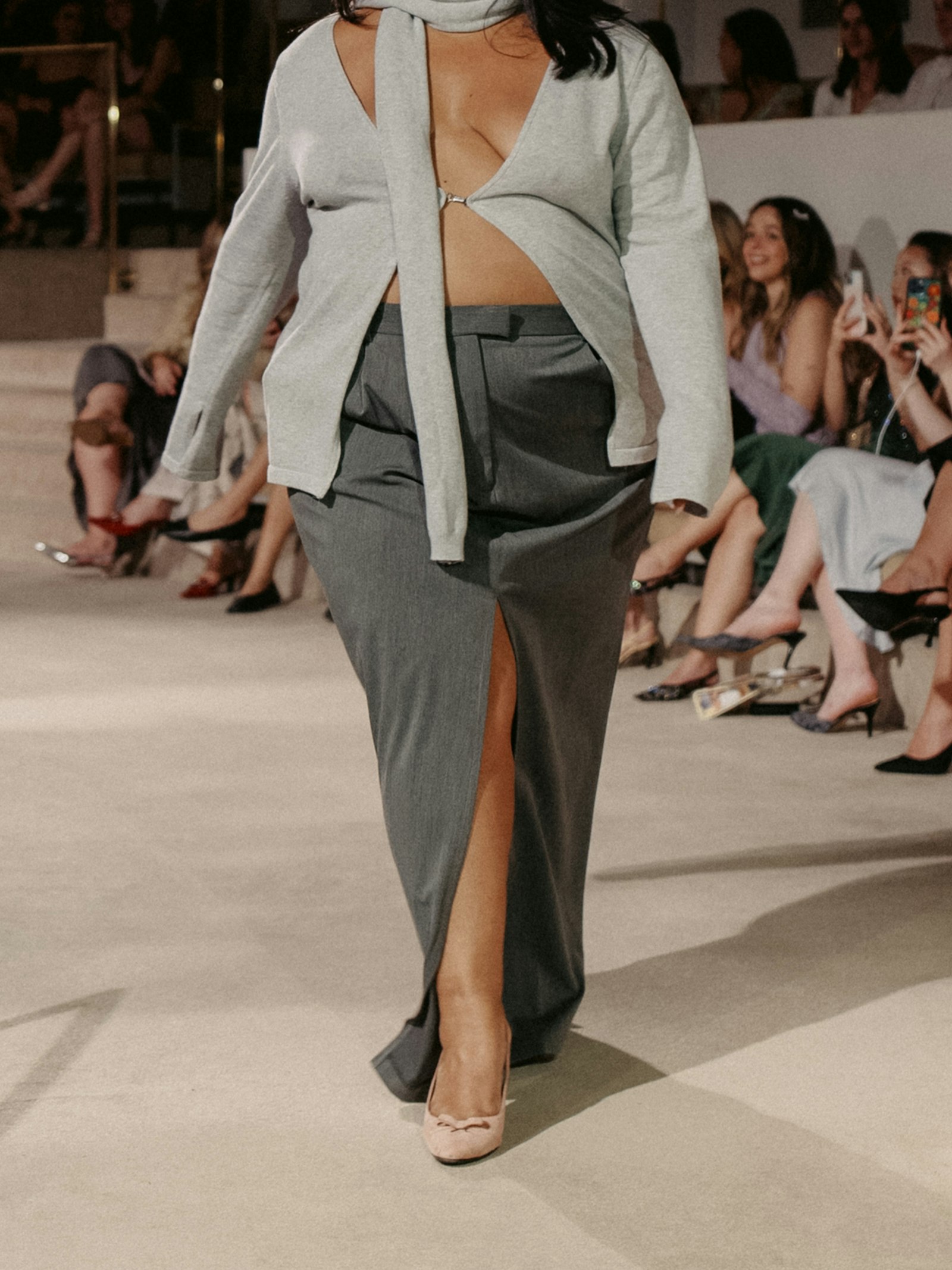Remake Favorite Skirt Maxi Grey