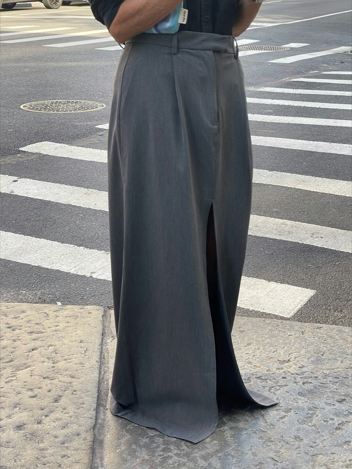 Remake Favorite Skirt Maxi Grey