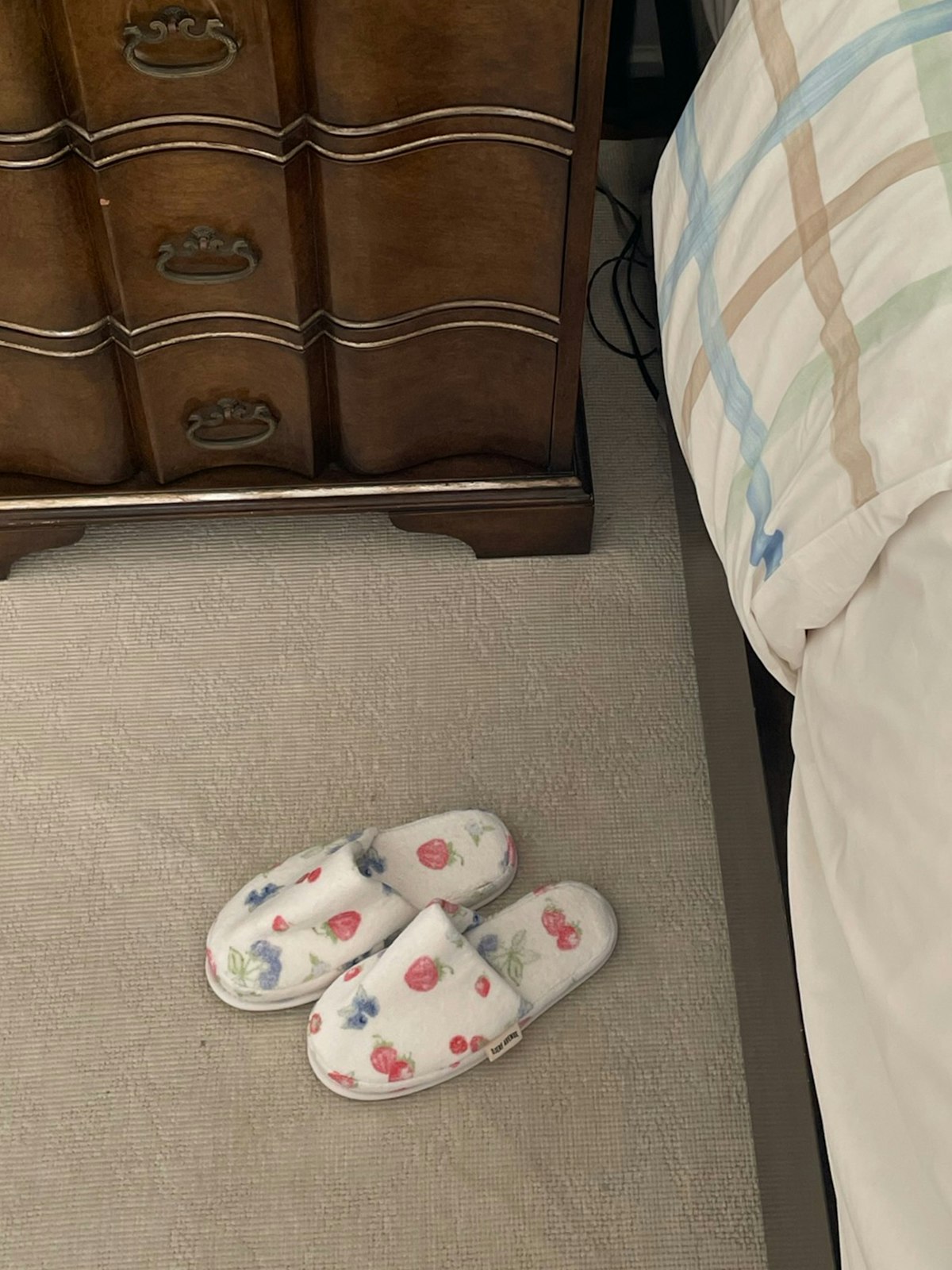 Terry Slippers Summer Berries