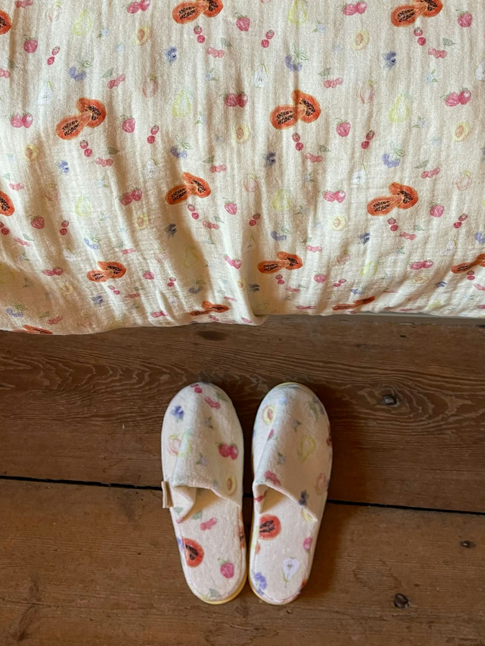 Terry Slippers Fruit
