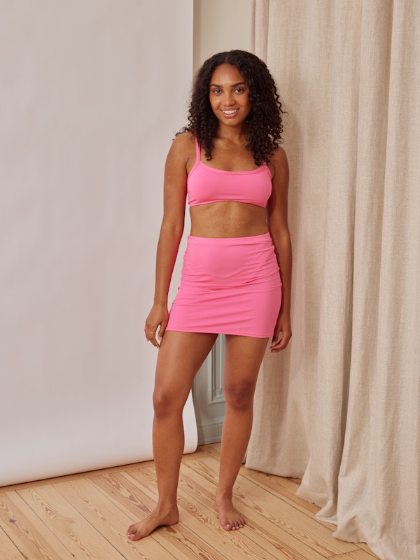 Swim Skirt Guava