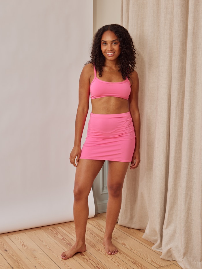 Swim Skirt Guava